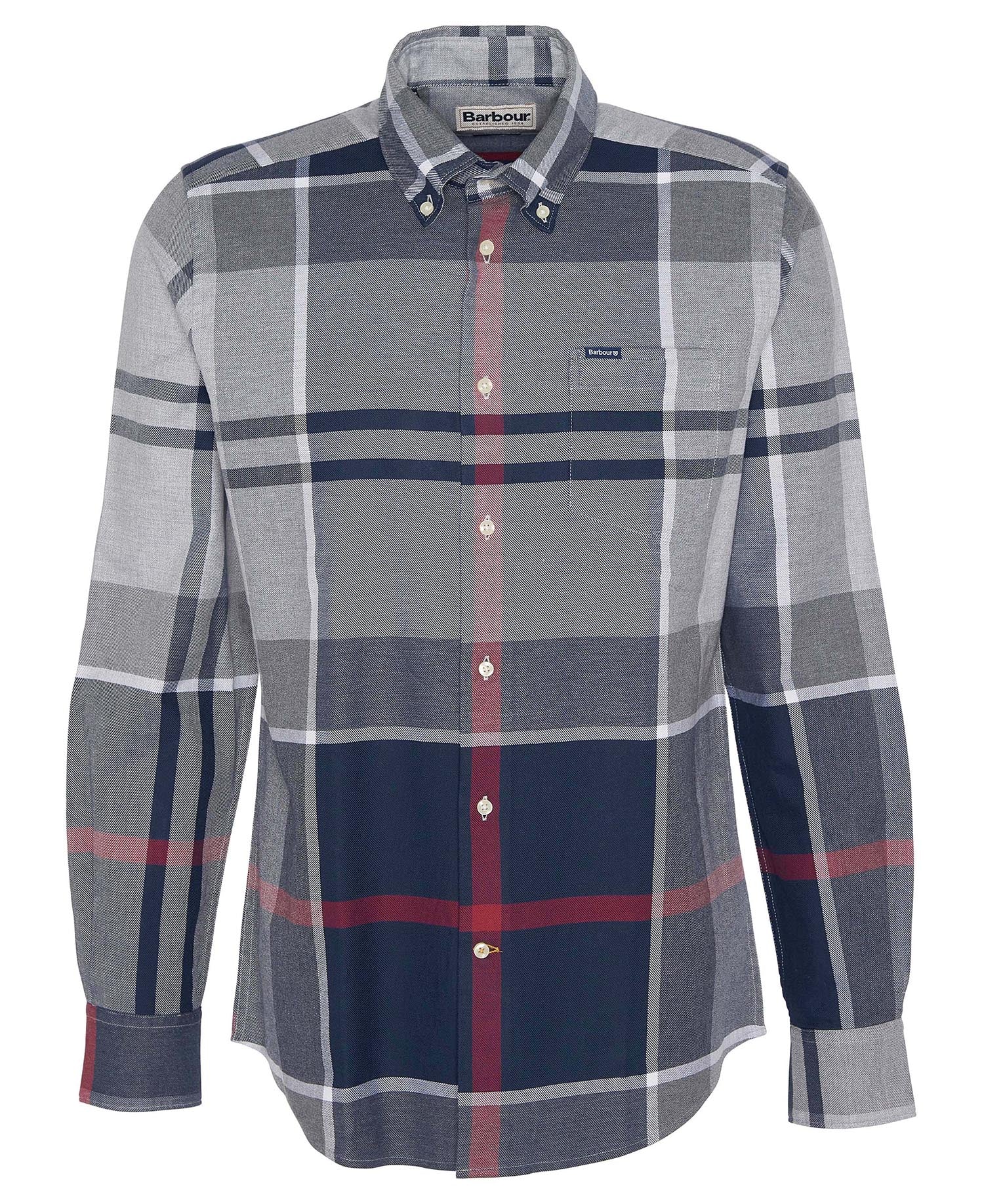 Dunoon Shirt Blue Granite