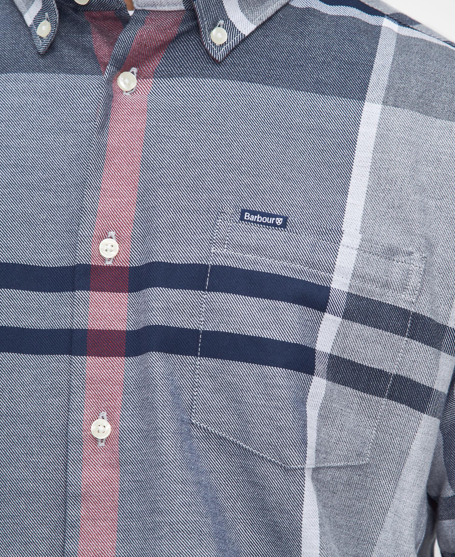 Dunoon Shirt Blue Granite