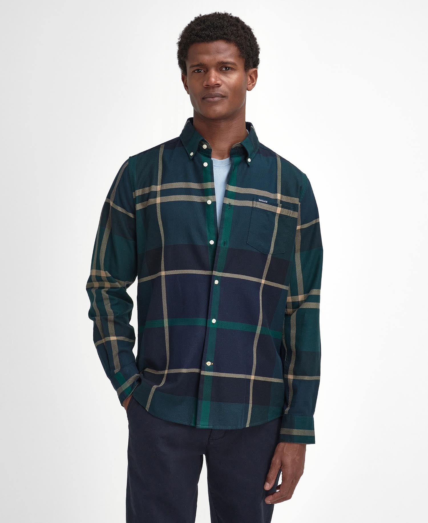 Dunoon Shirt Green Loch