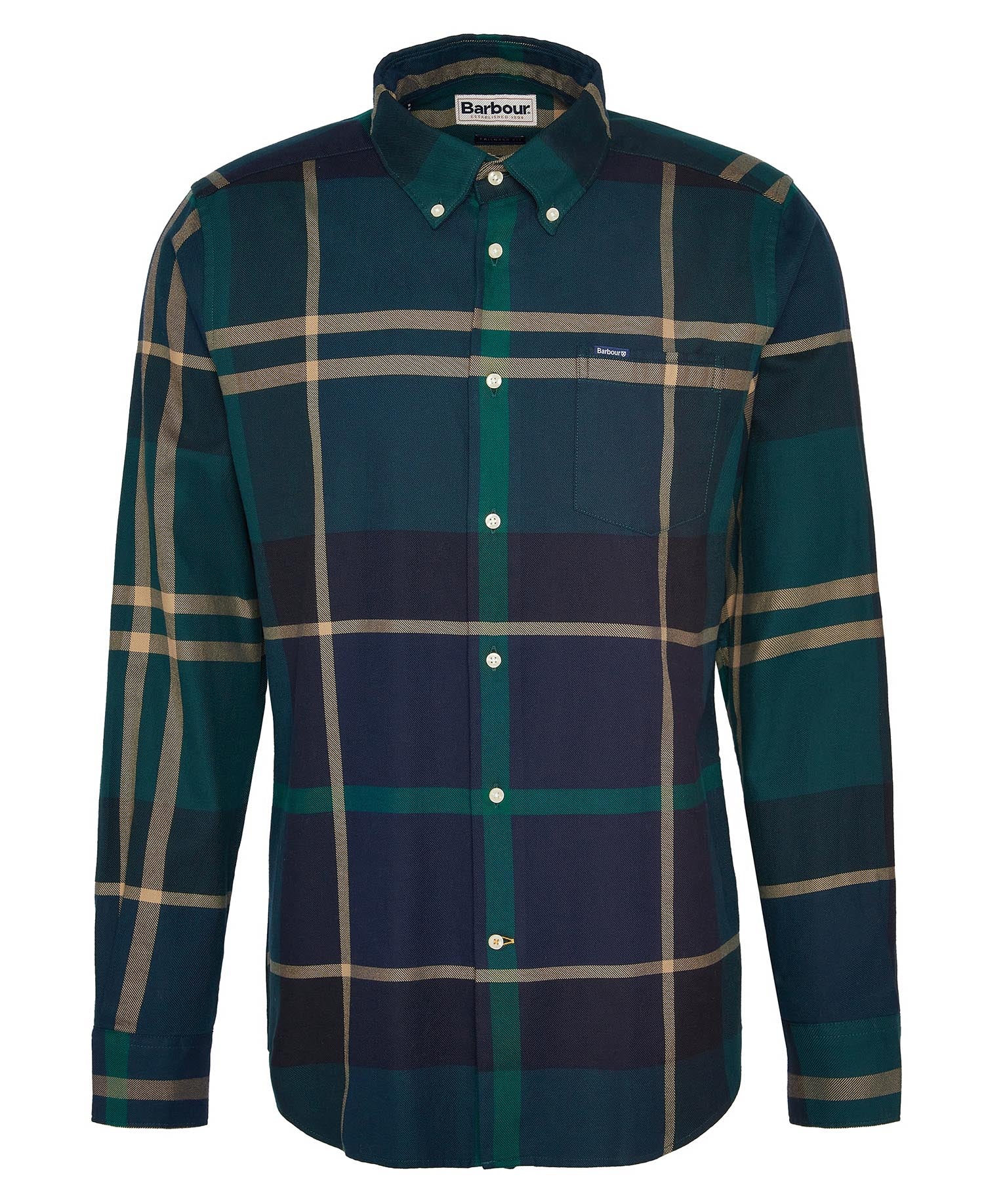 Dunoon Shirt Green Loch