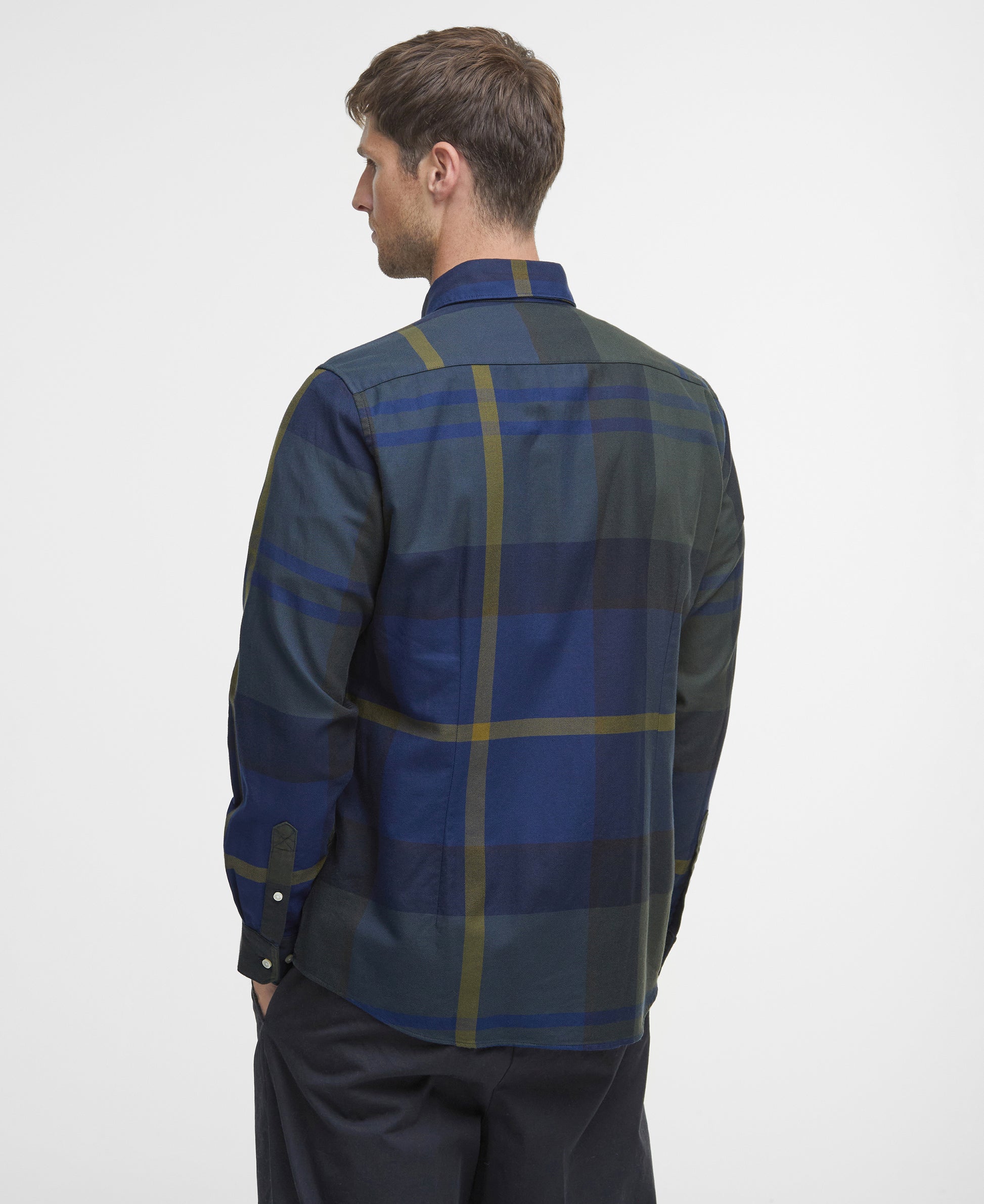 Dunoon Shirt Olive Night