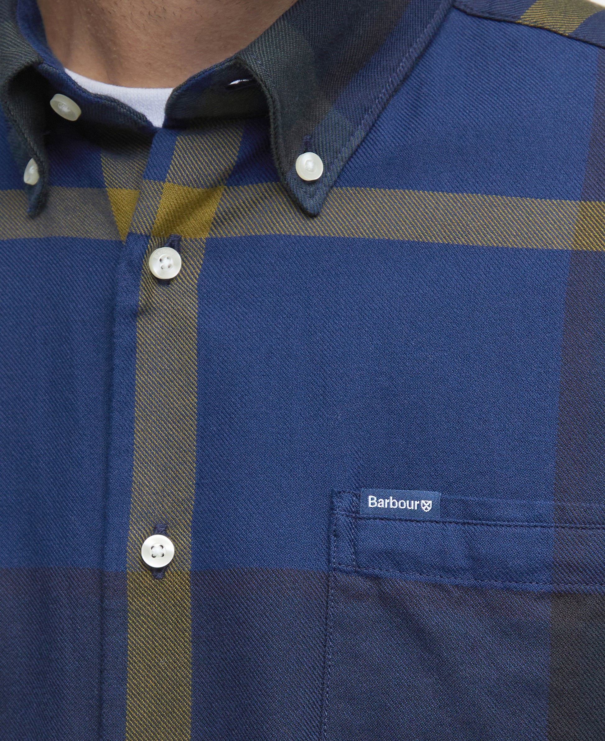 Dunoon Shirt Olive Night