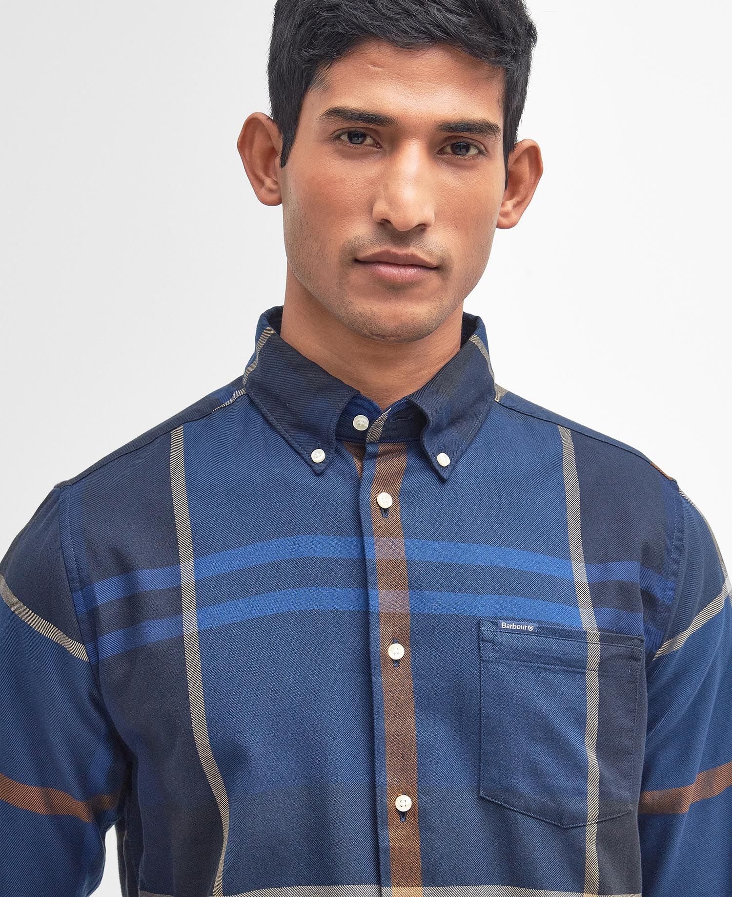 Dunoon Shirt Midnight Tartan