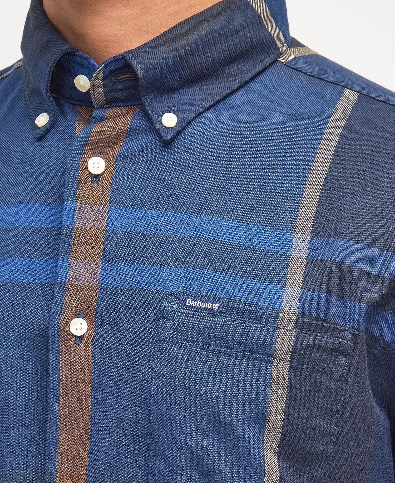 Dunoon Shirt Midnight Tartan