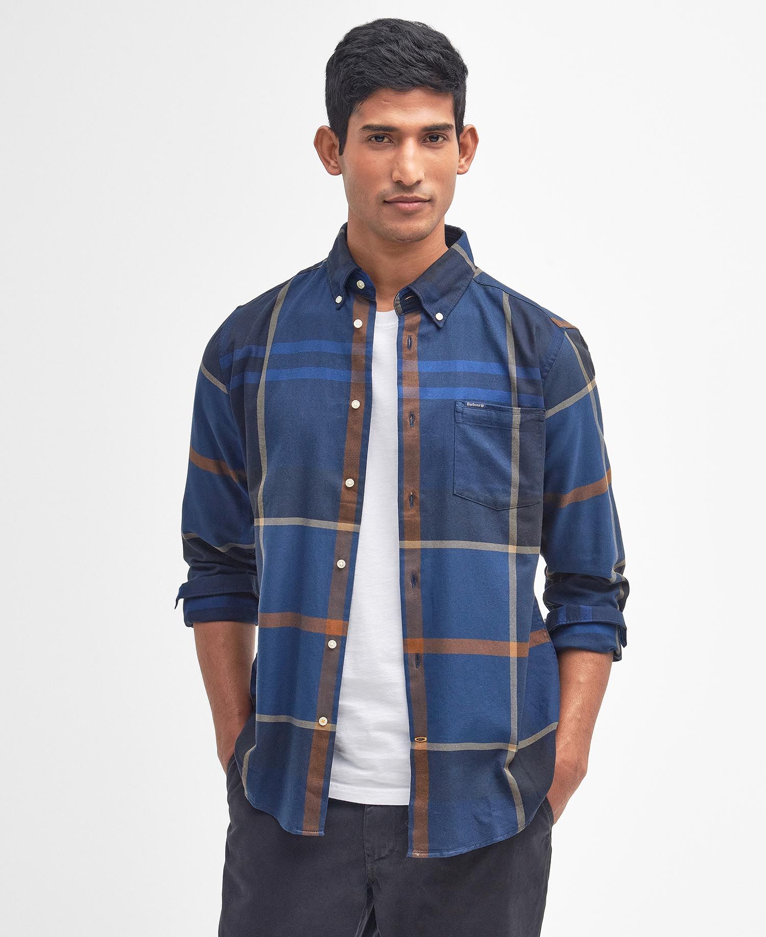 Dunoon Shirt Midnight Tartan