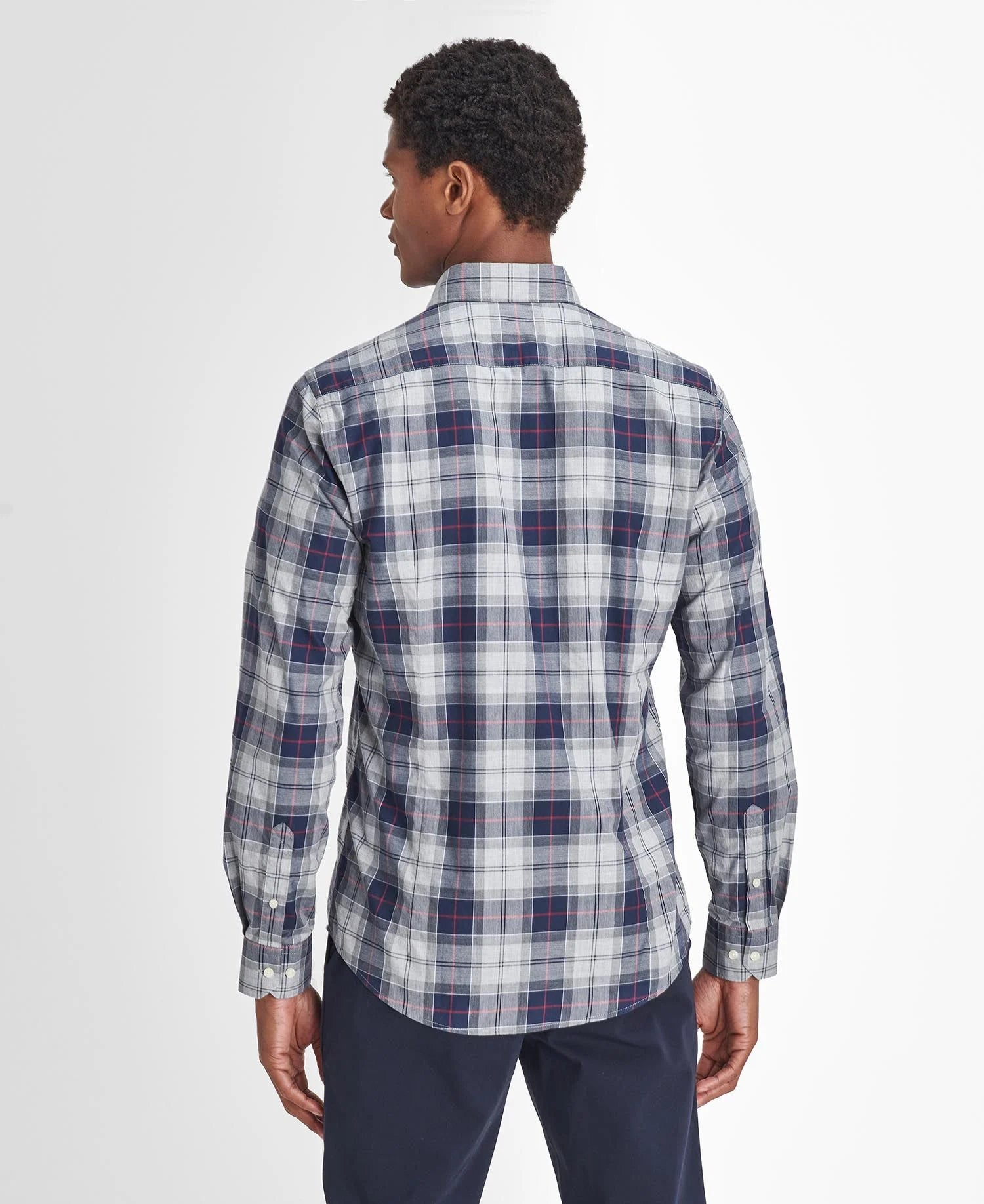 Wetheram Tailored Shirt Blue Granite