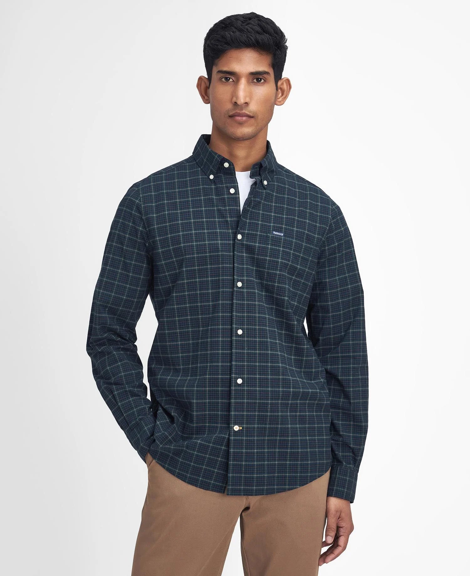 Lomond Tailored Shirt Green Loch