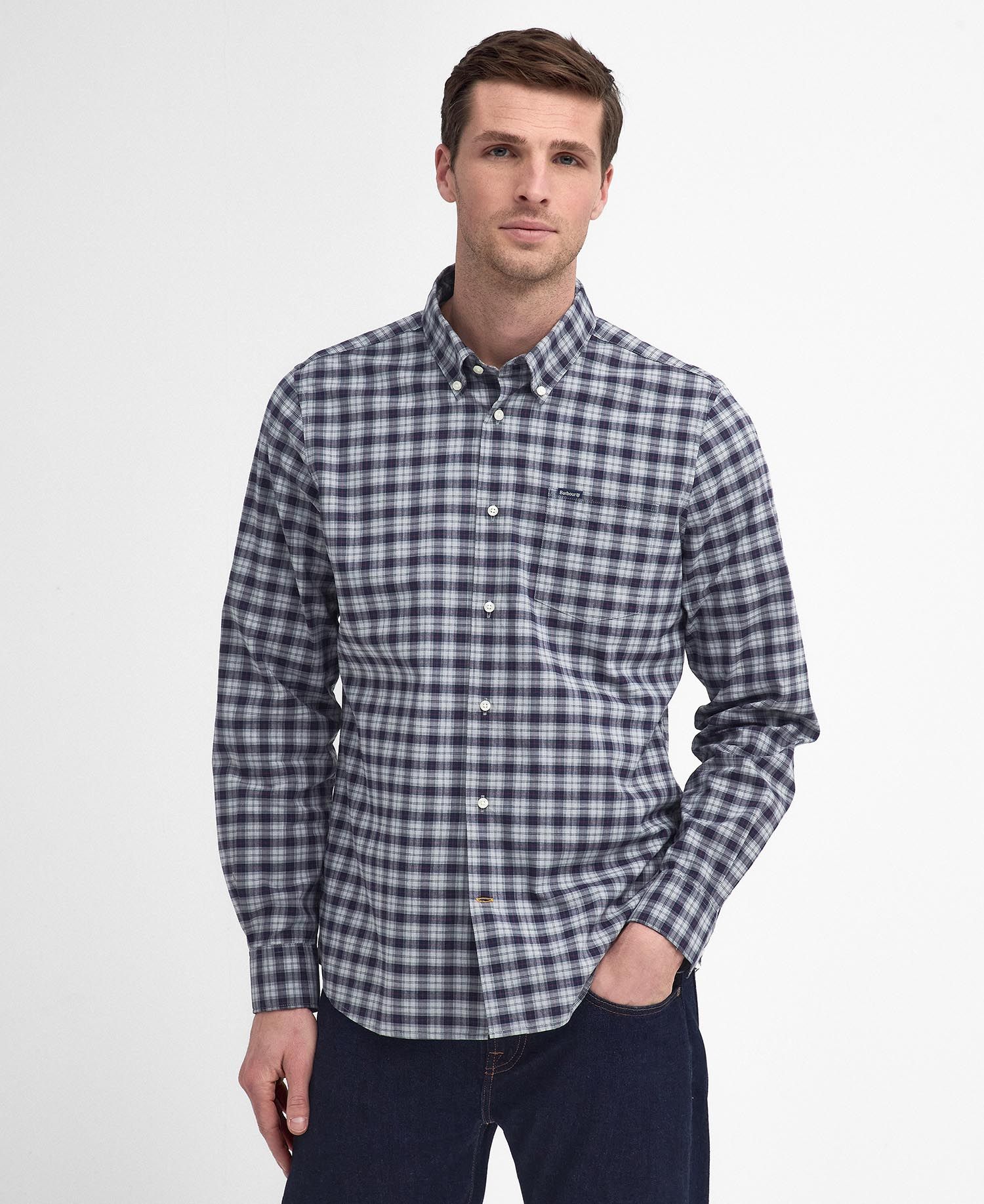 Lomond Tailored Shirt Blue Granite