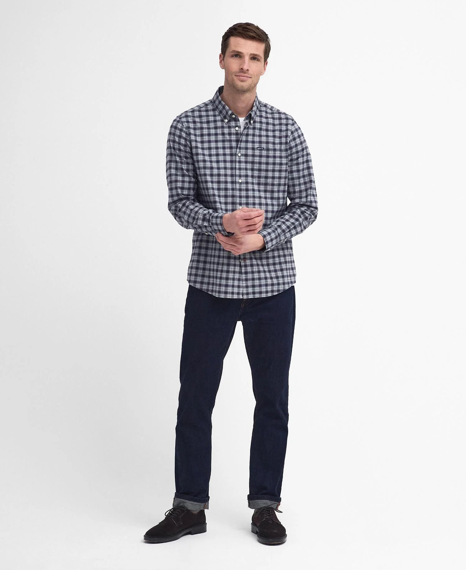 Lomond Tailored Shirt Blue Granite