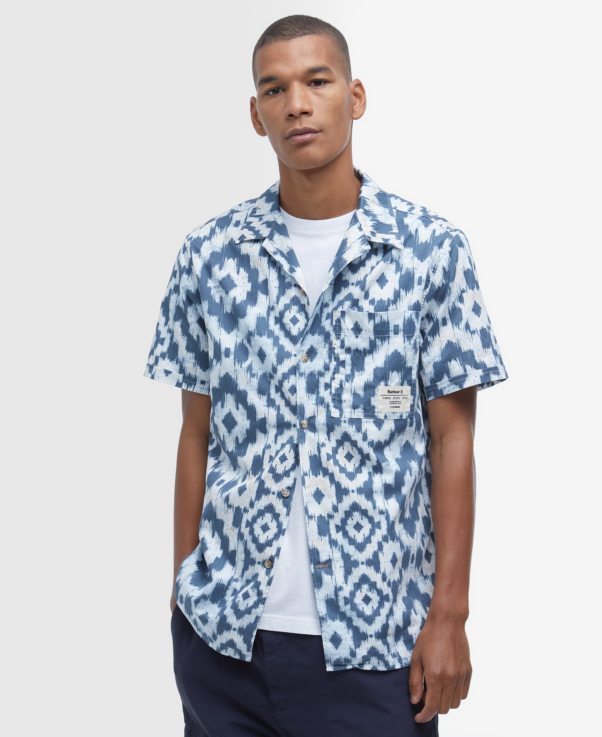Homelane Relaxed Fit Shirt Navy