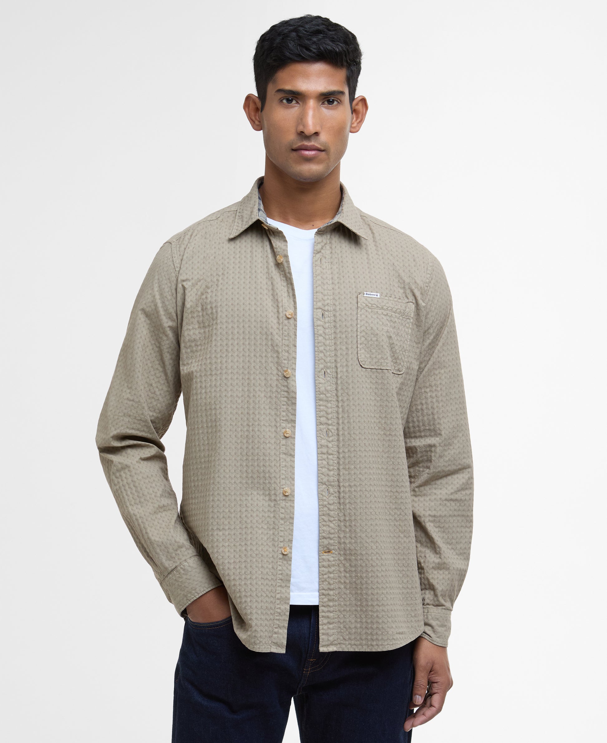 Irvine Textured Tailored Shirt