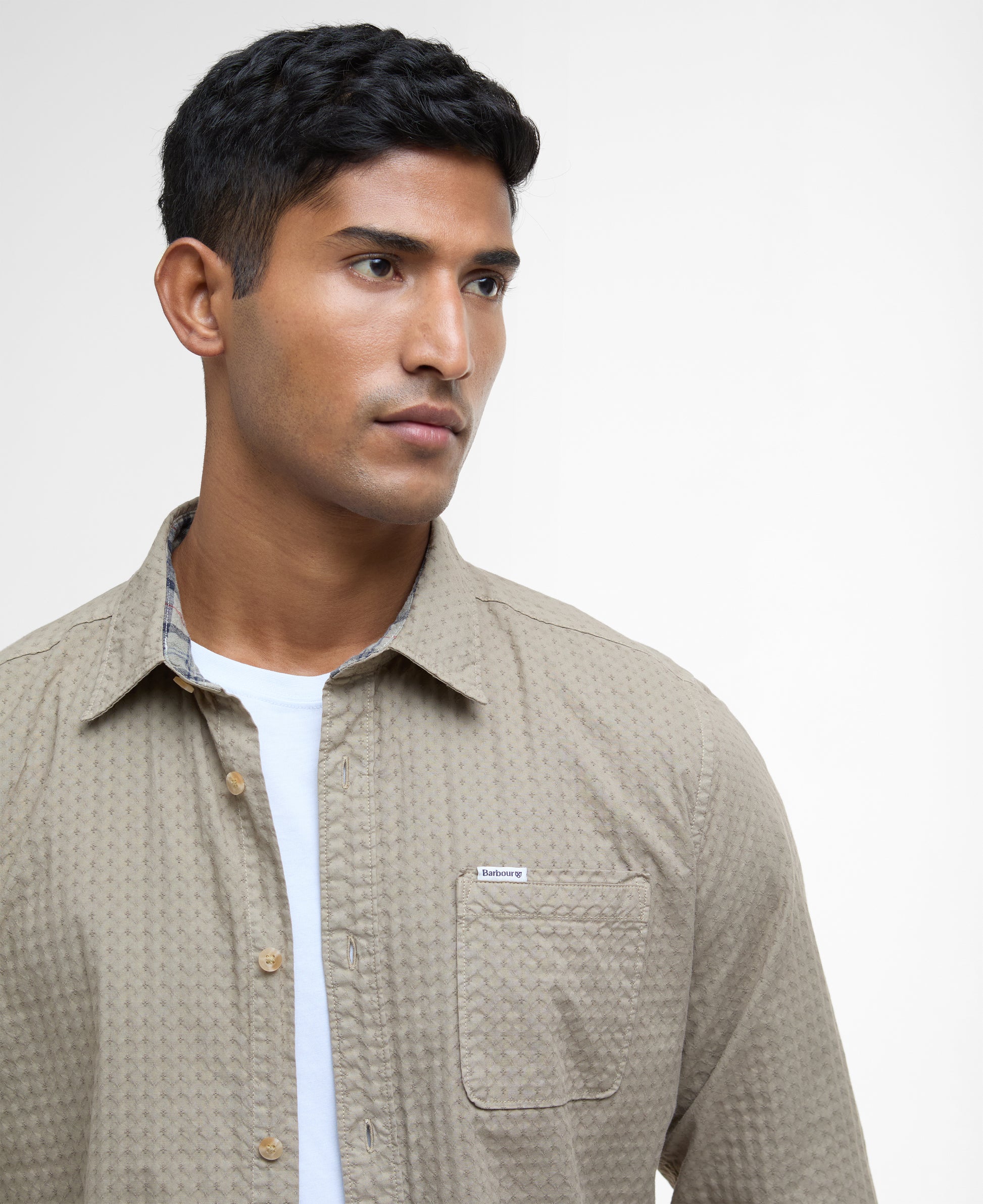 Irvine Textured Tailored Shirt