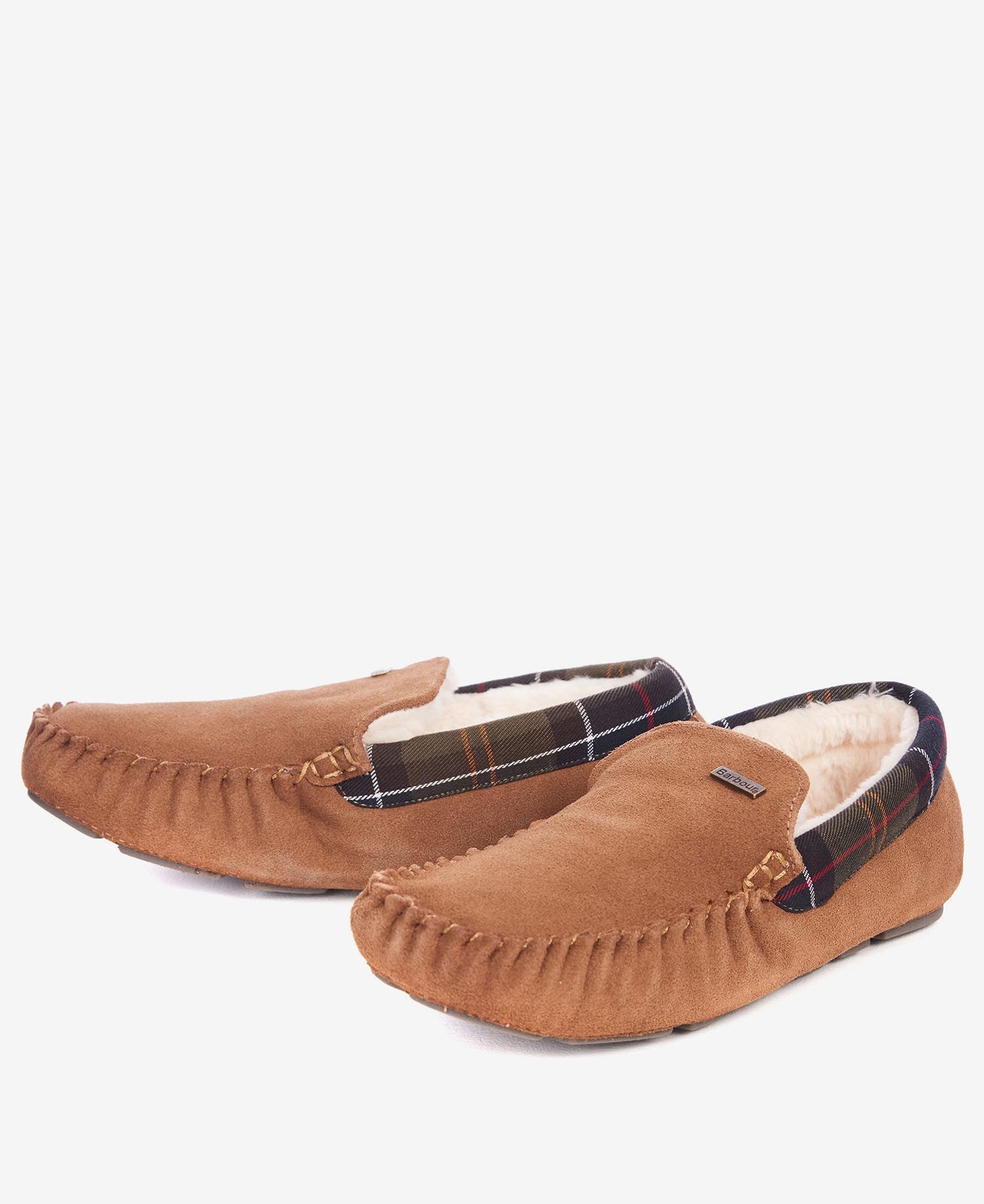 Monty Slipper Camel Suede