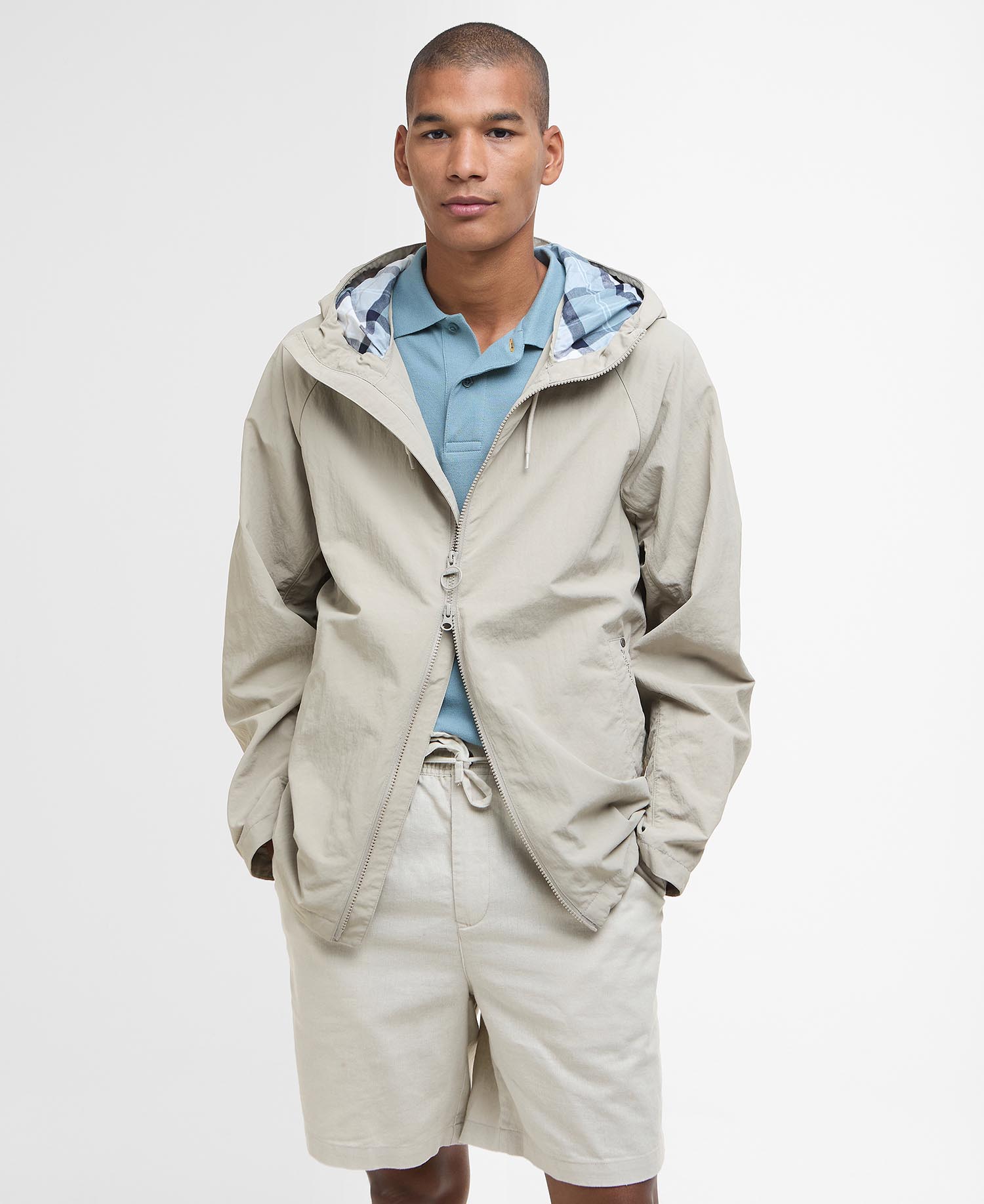 Wylam Showerproof Jacket Stone