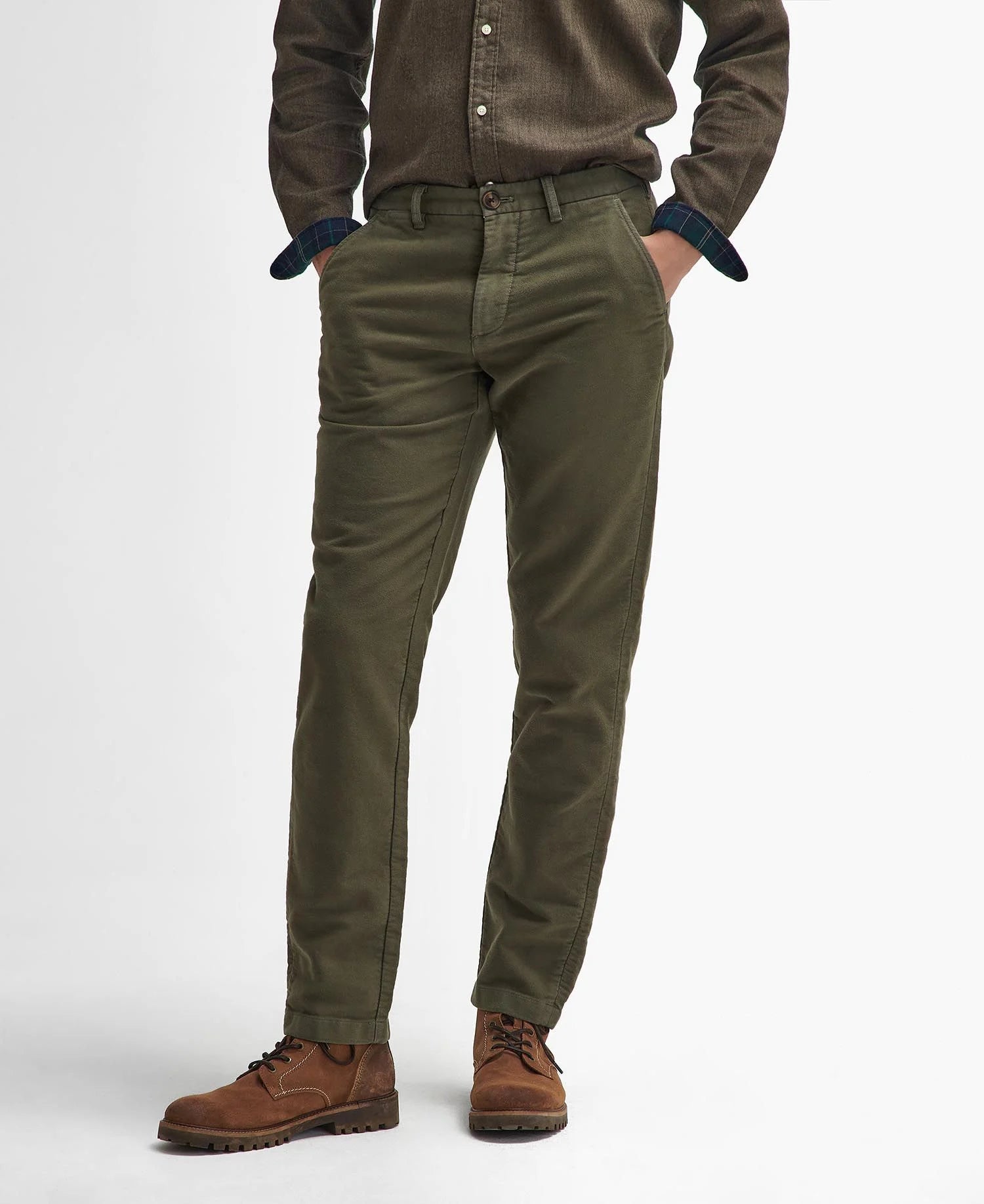 Moleskin Trousers Olive