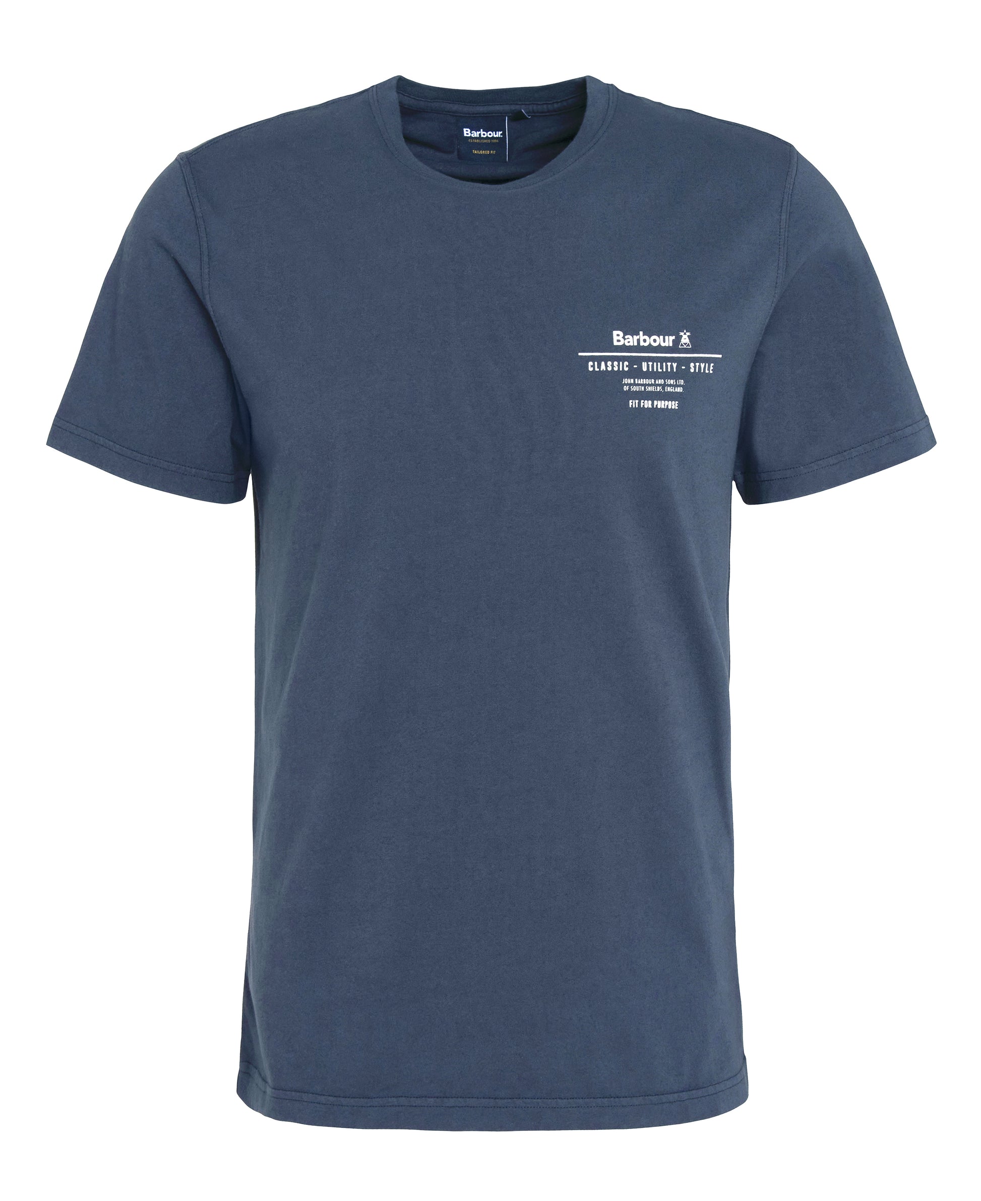 Hickling Tailored Fit T-Shirt Navy