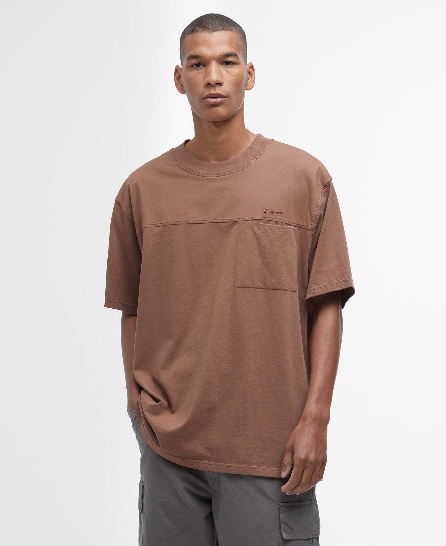 Hunton Pocket T-Shirt Brown