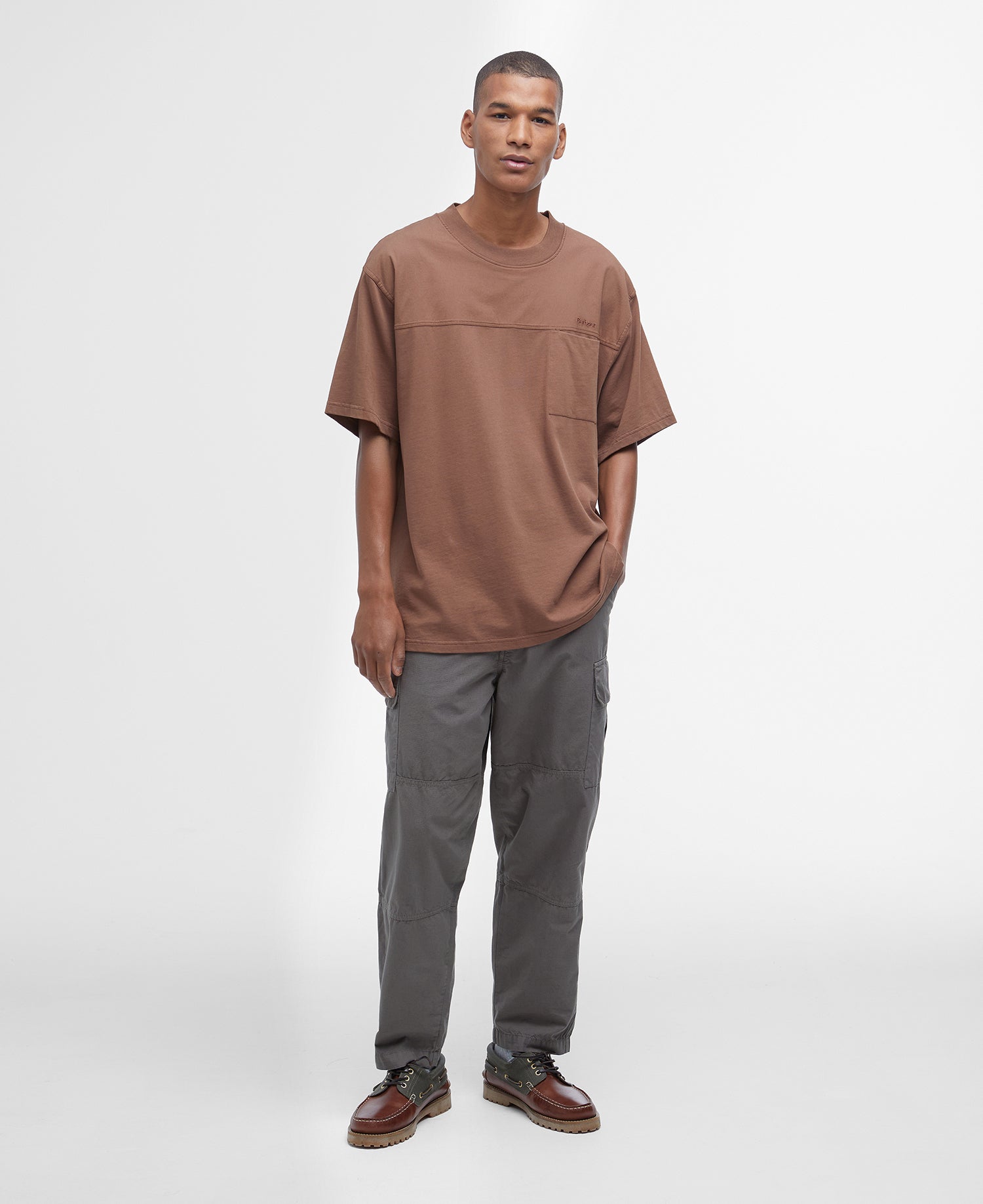 Hunton Pocket T-Shirt Brown