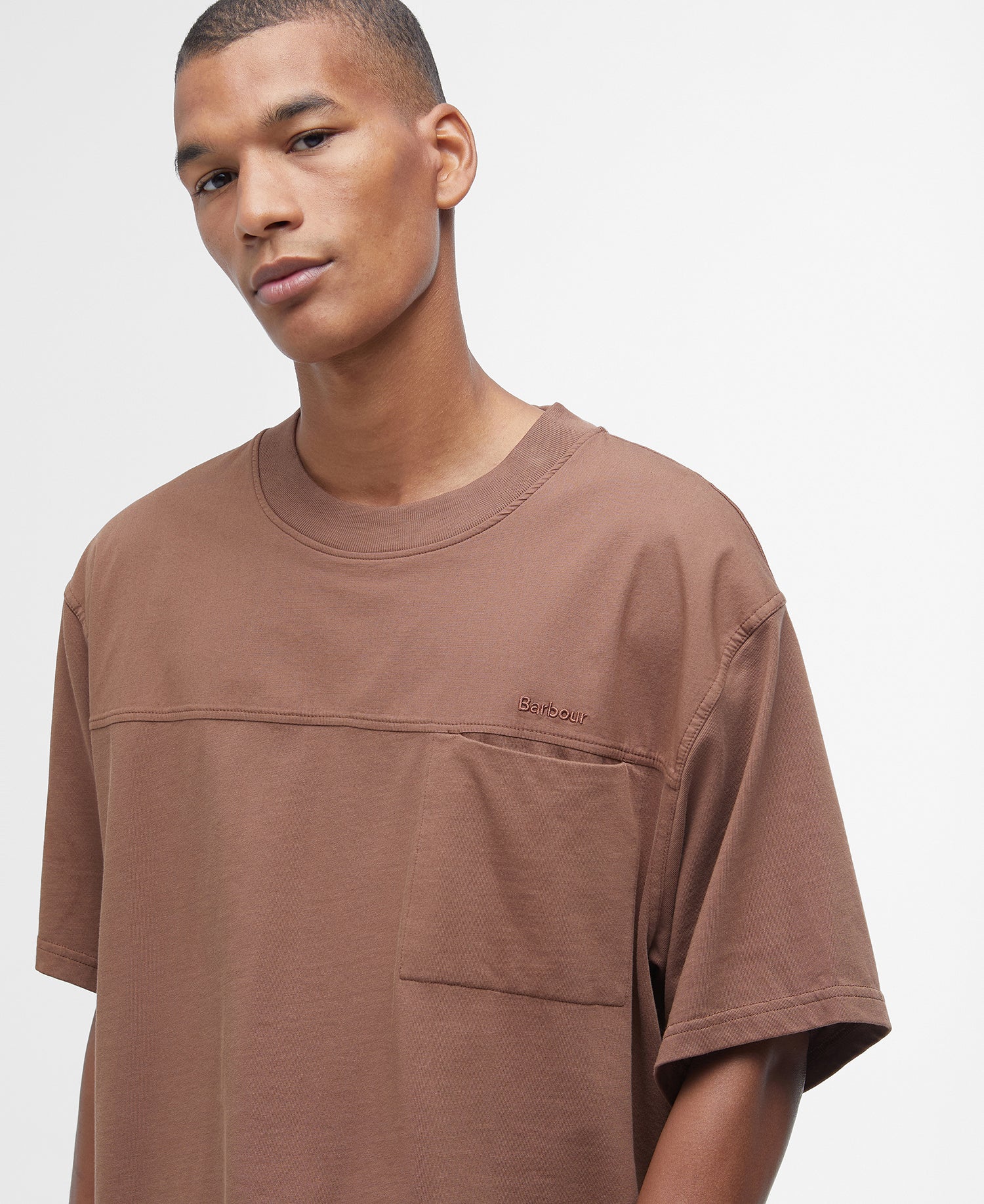 Hunton Pocket T-Shirt Brown