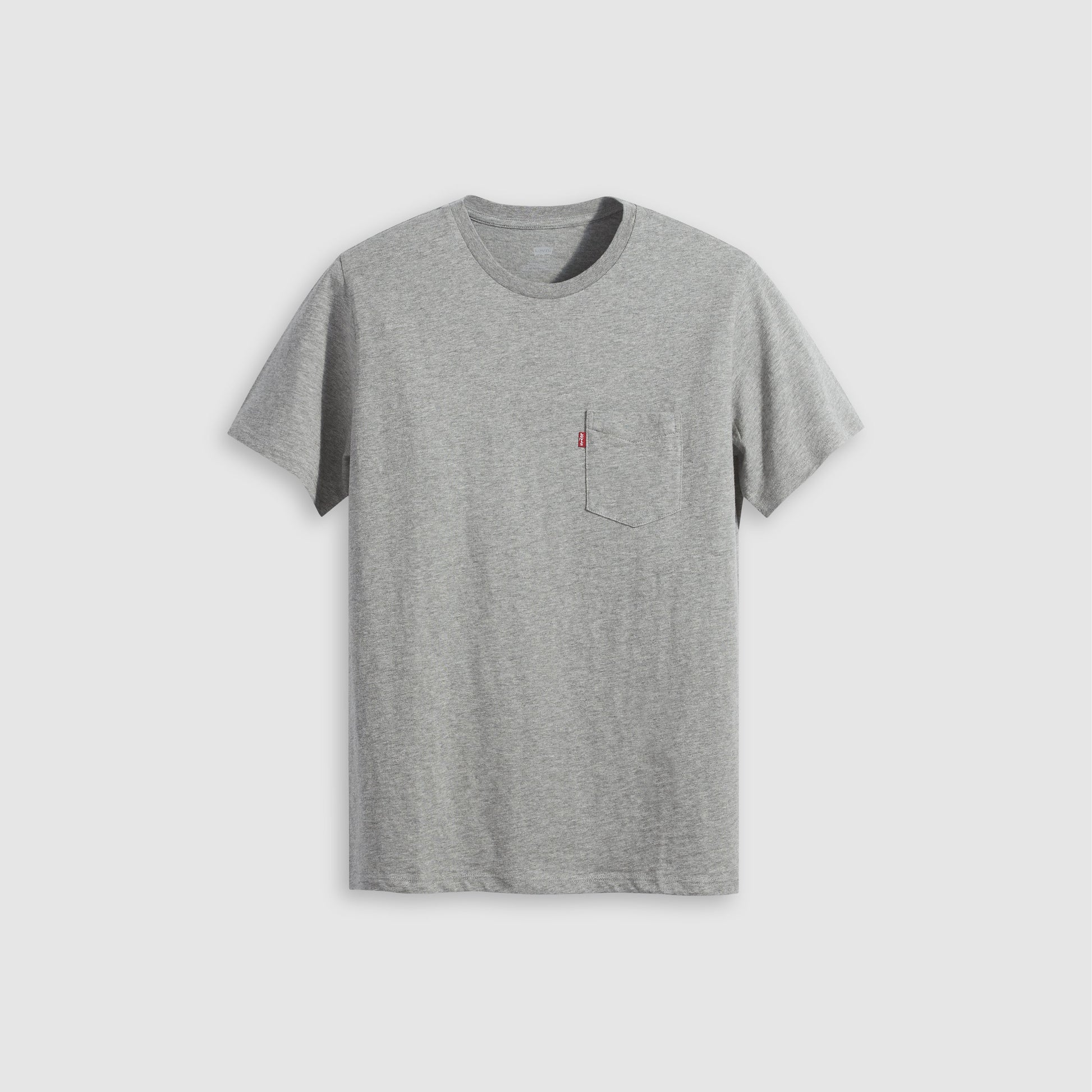 Classic Pocket Tee Grey Heather