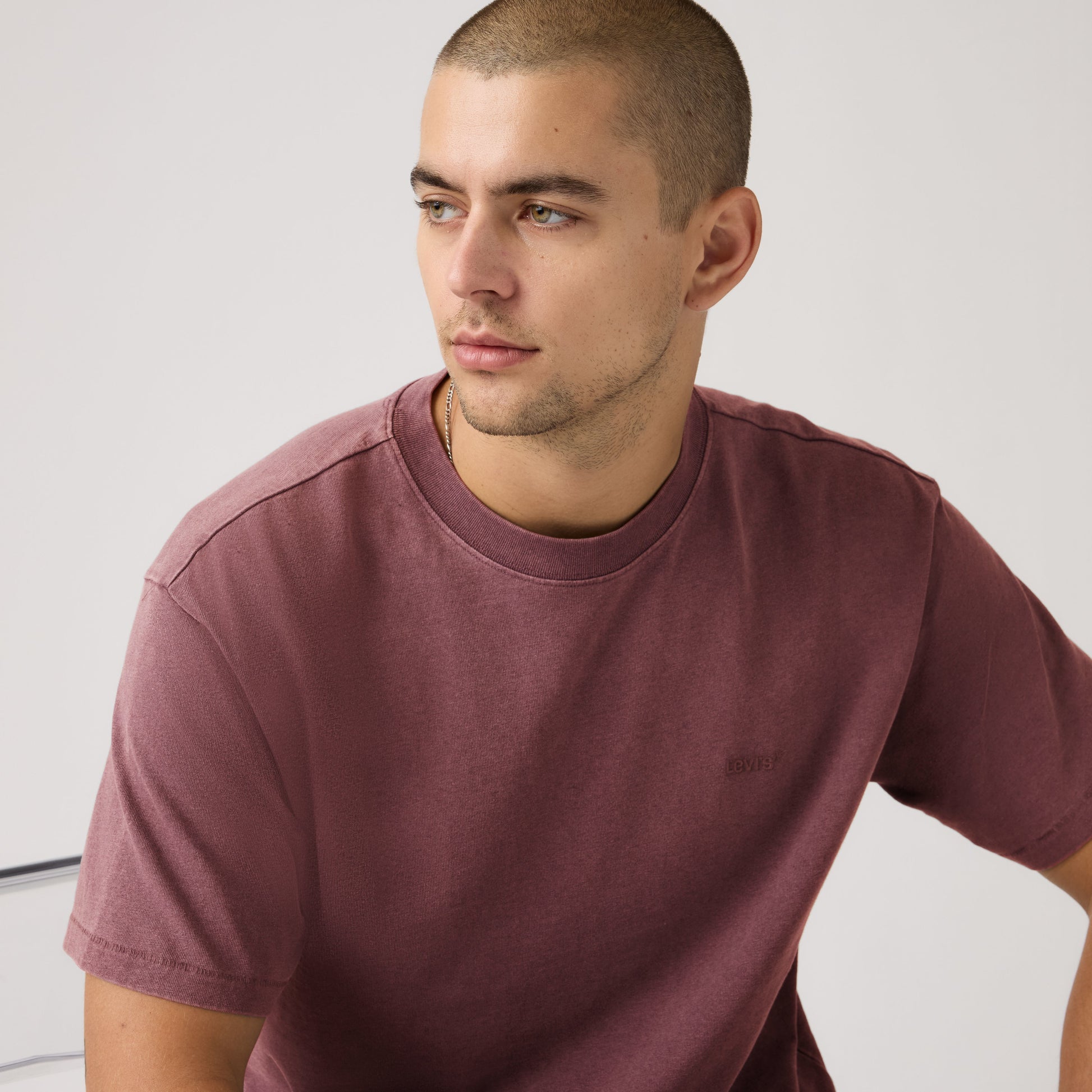 Red Tab Vintage Tee Roan Rouge