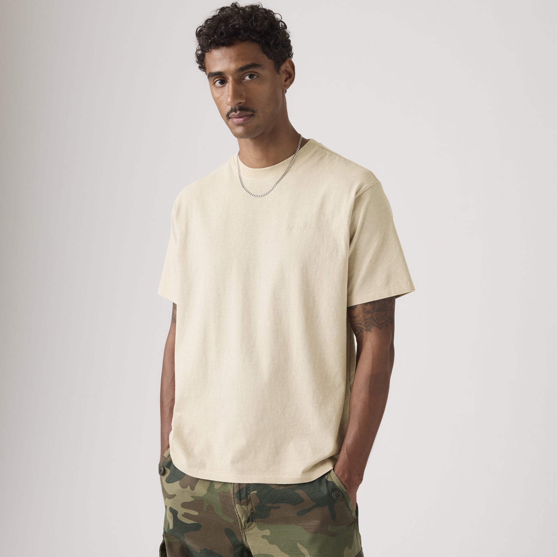 Red Tab Vintage Tee Pumice Stone