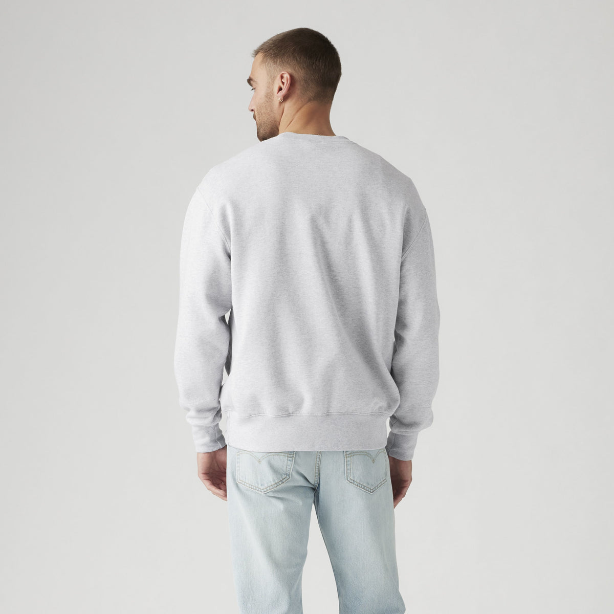 Authentic Crew Light Grey