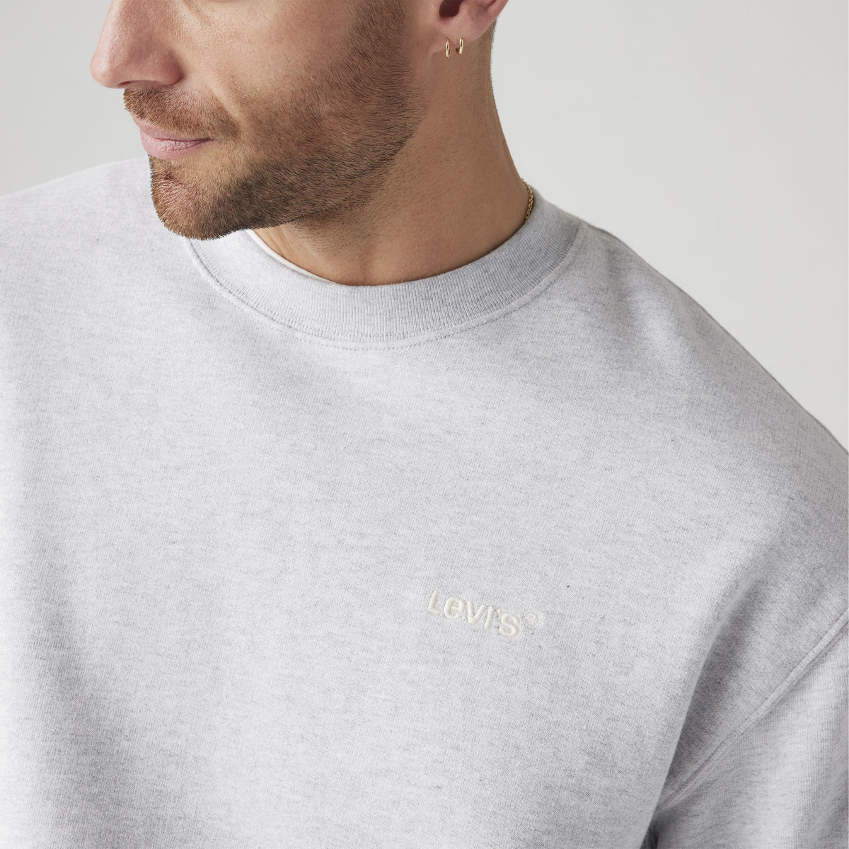 Authentic Crew Light Grey