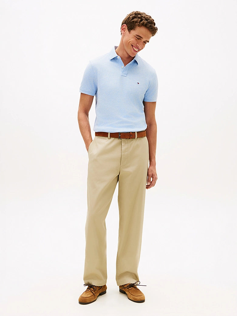 1985 Regular Fit Polo Shirt Vessel Blue Heather