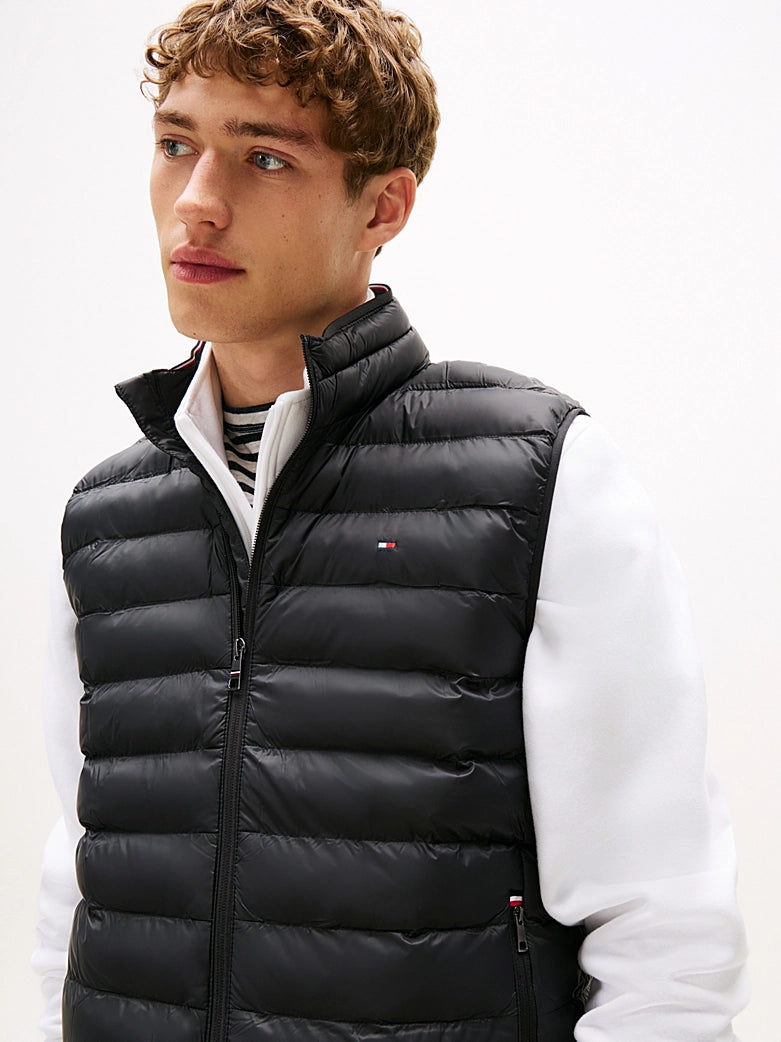 Core Packable Quilted Gilet Black