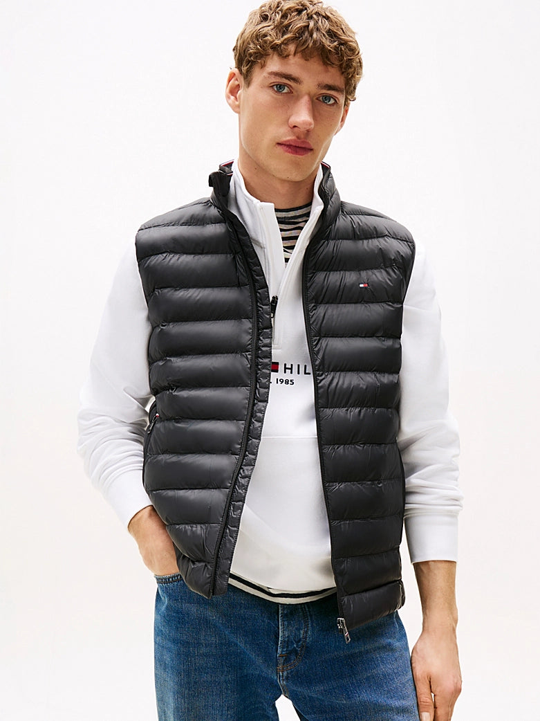 Core Packable Quilted Gilet Black
