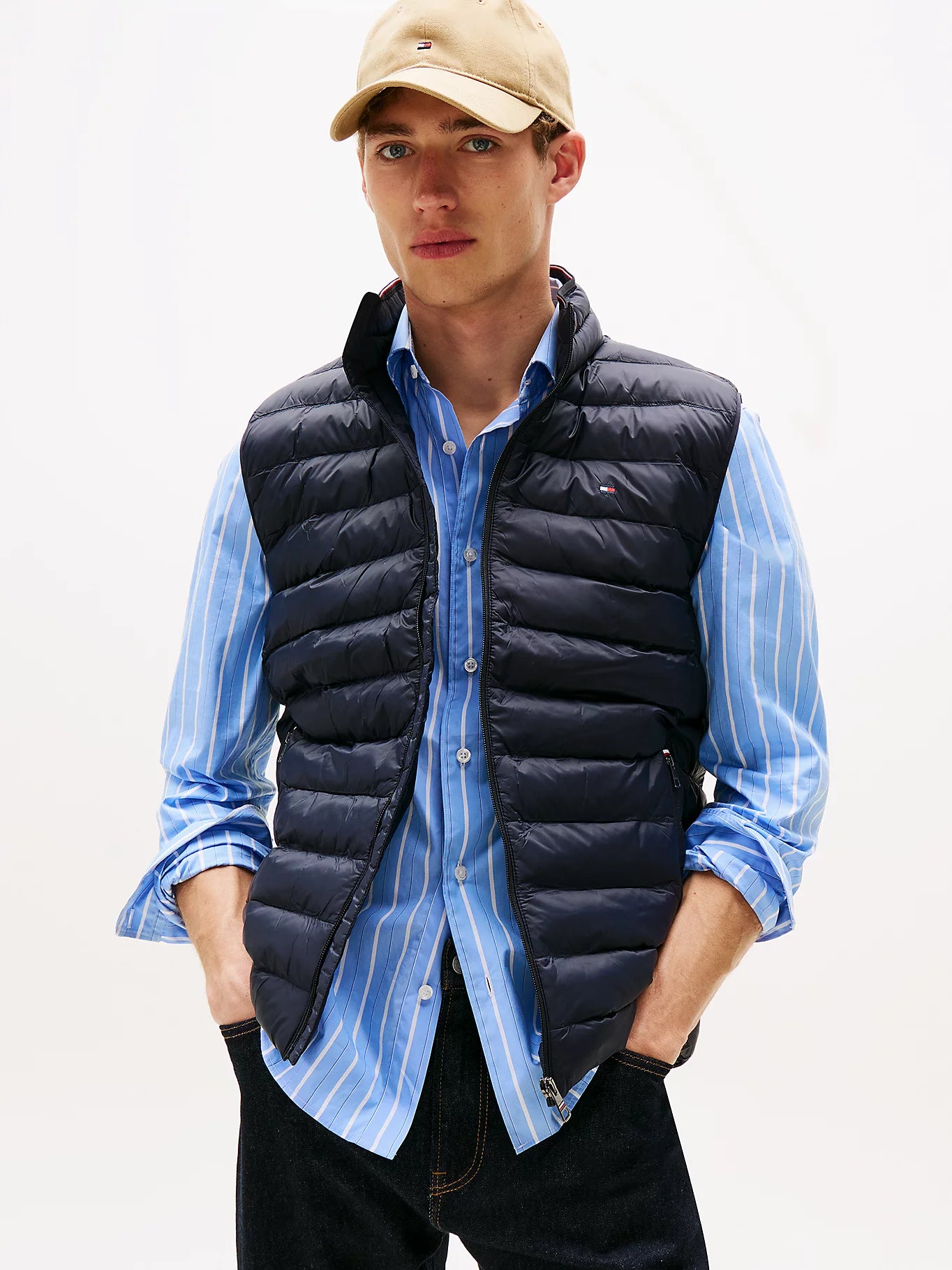 Core Packable Quilted Gilet Desert Sky