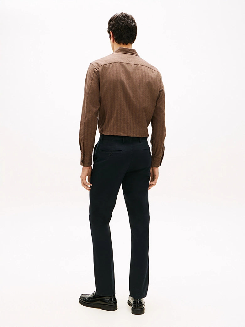 Denton Straight Leg Twill Chino Navy Blue