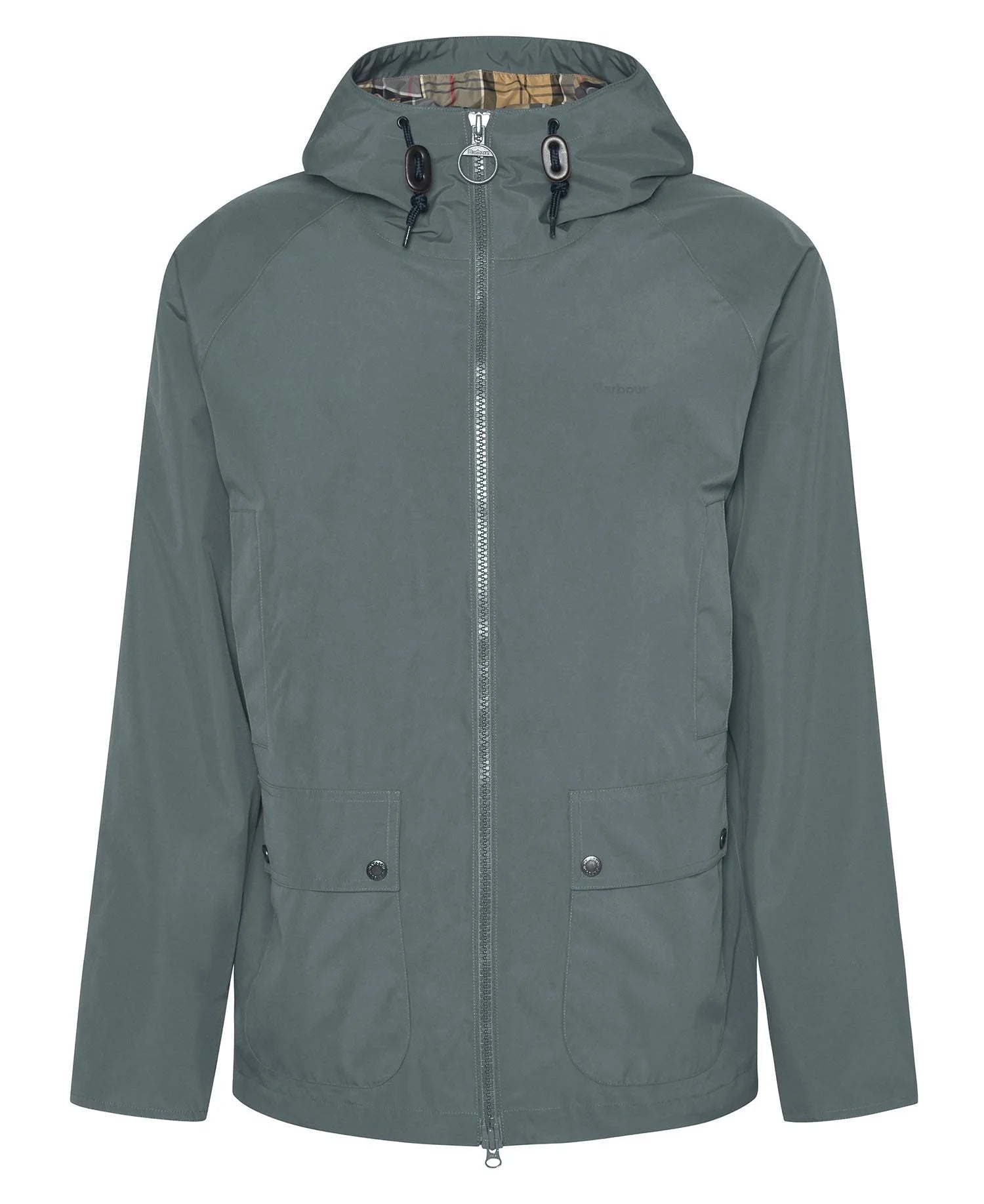 Hooded Domus Waterproof Jacket Teal