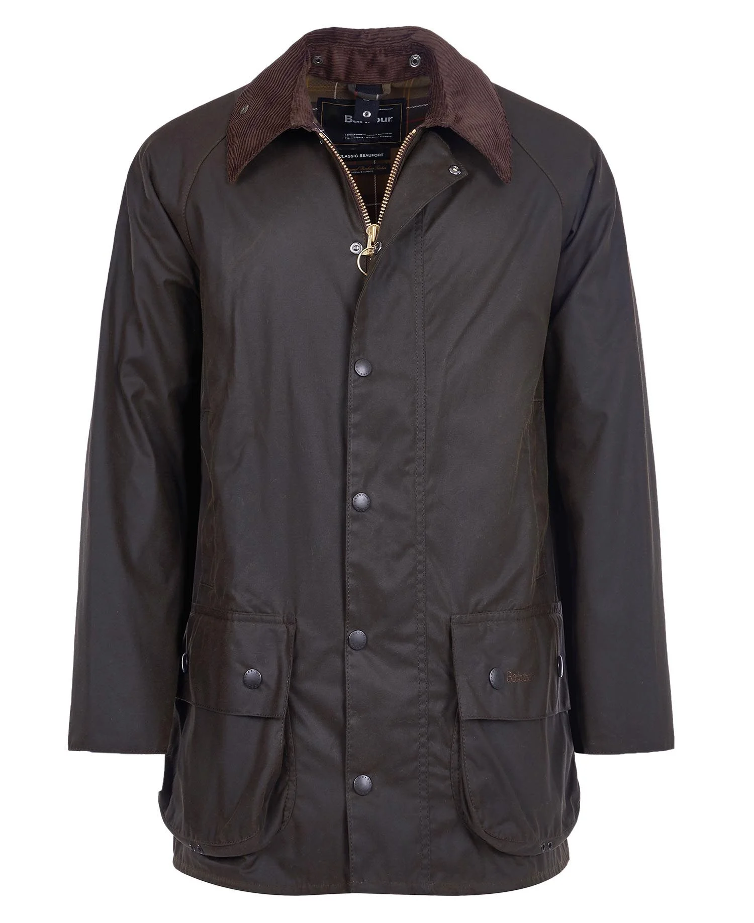 Men's Classic Beaufort Wax Jacket Olive