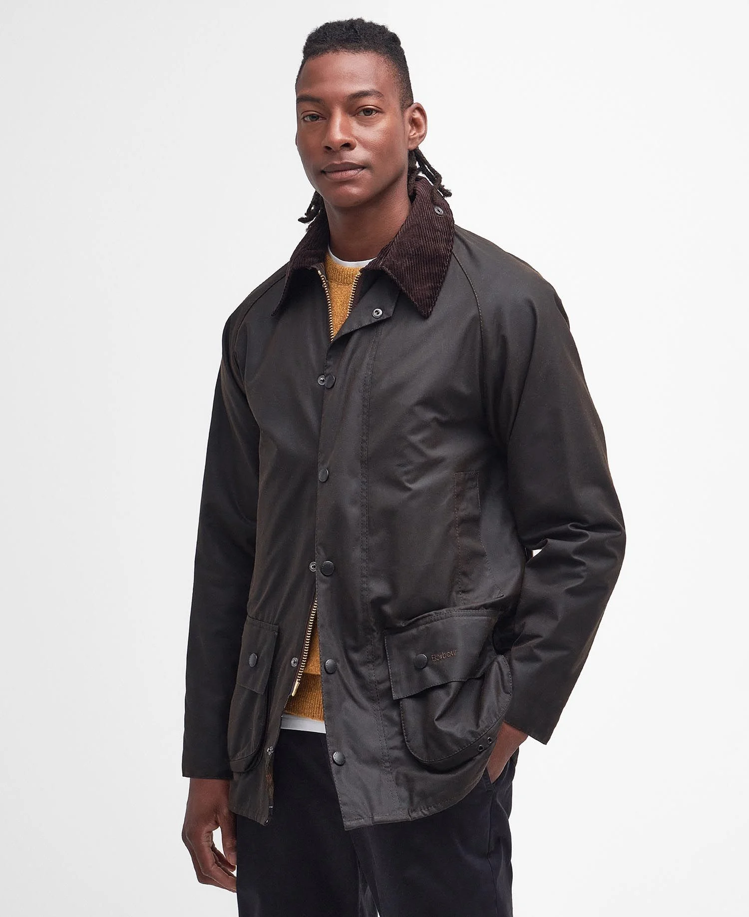 Men's Classic Beaufort Wax Jacket Olive