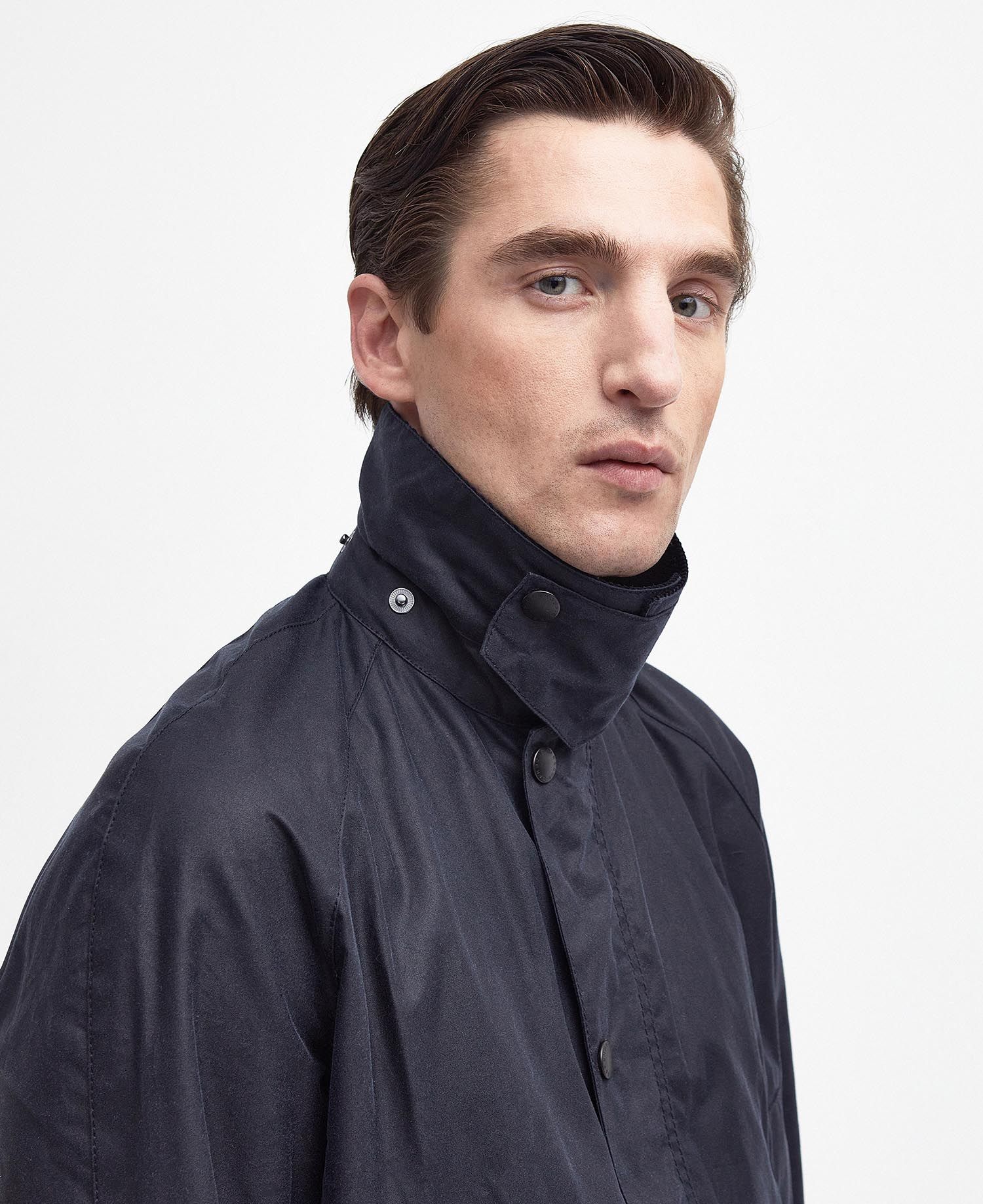 Ashby Wax Jacket Navy