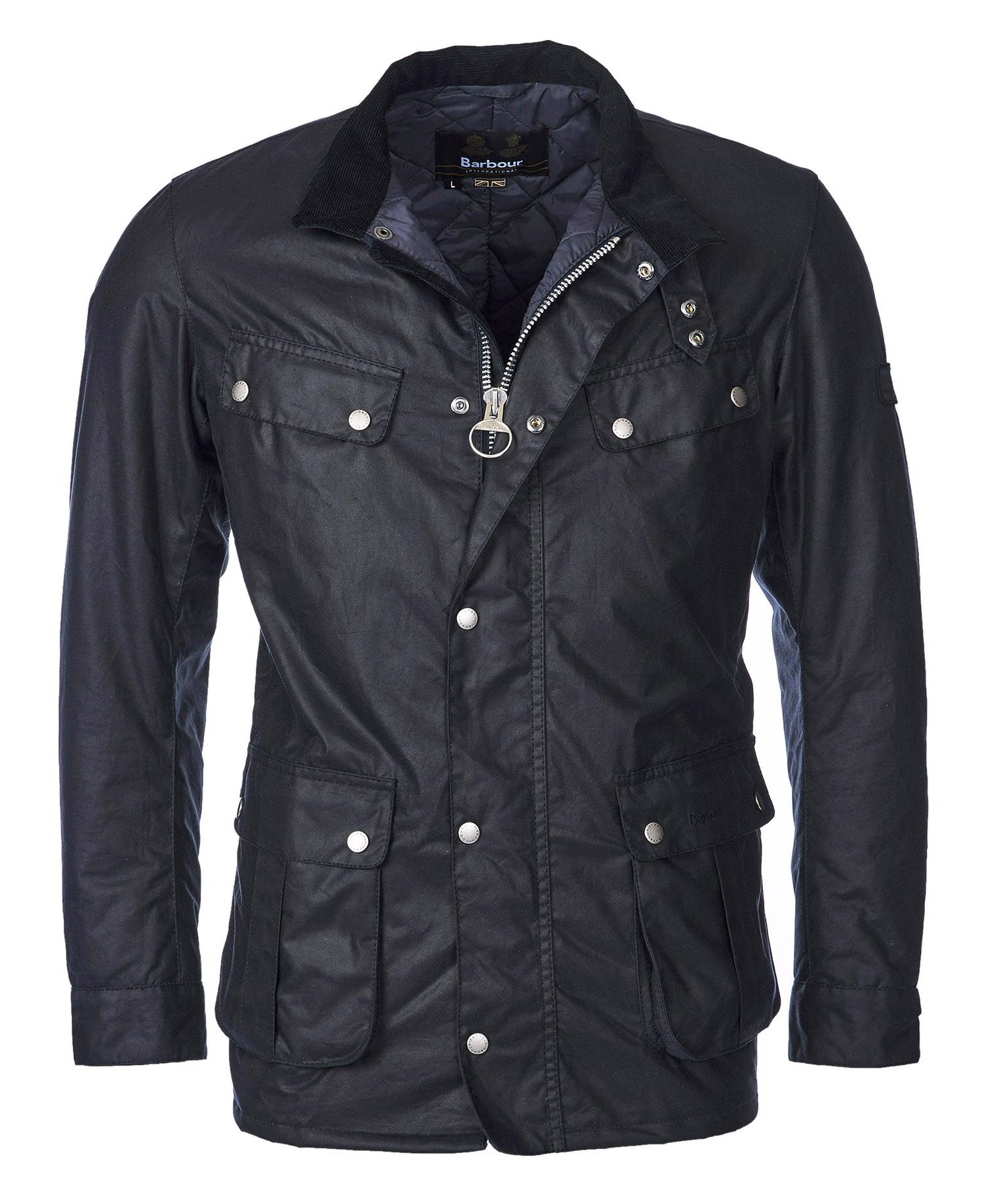 Tourer Duke Wax Jacket Navy