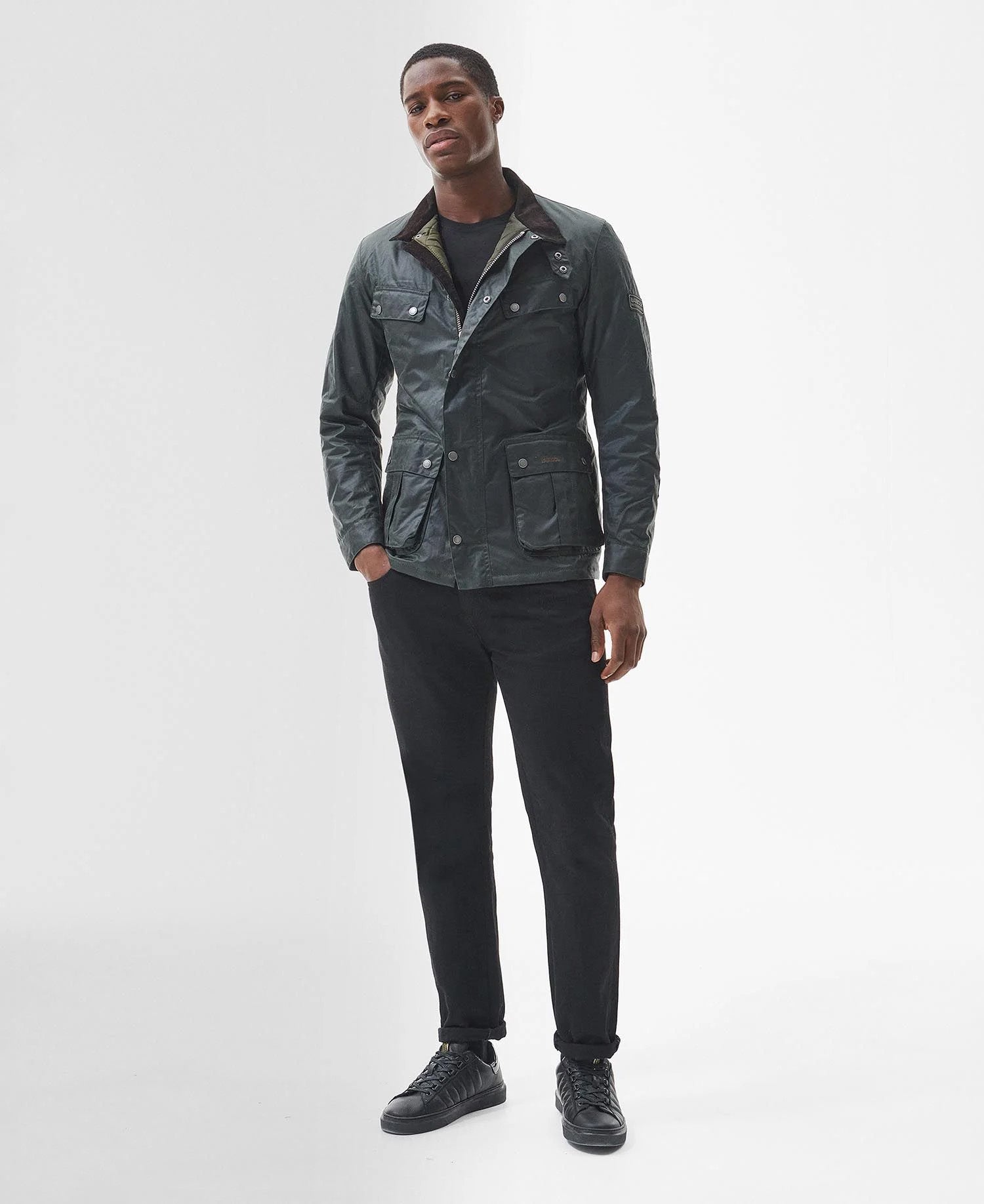 Tourer Duke Wax Jacket Sage