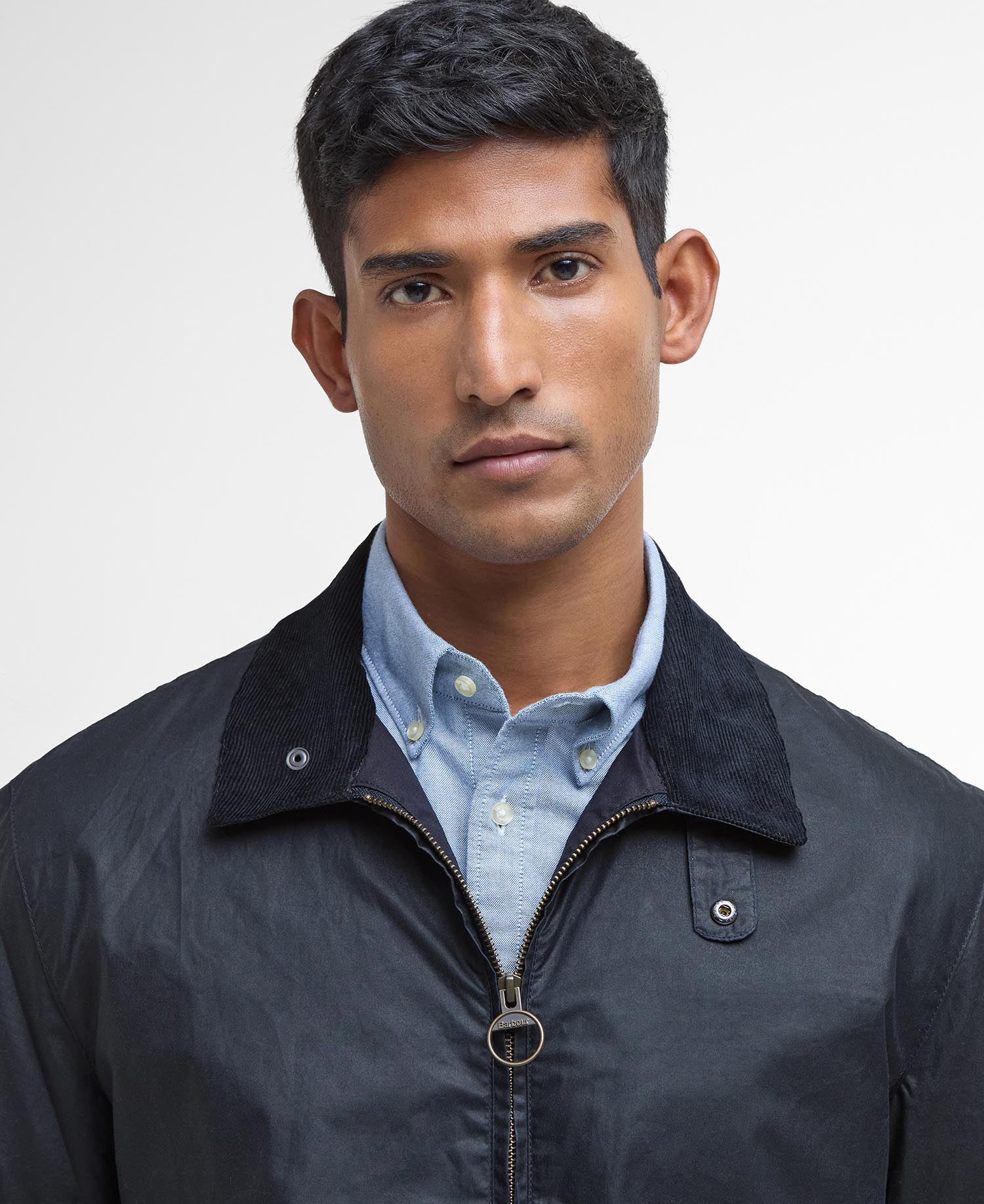 Newbury Wax Jacket Navy