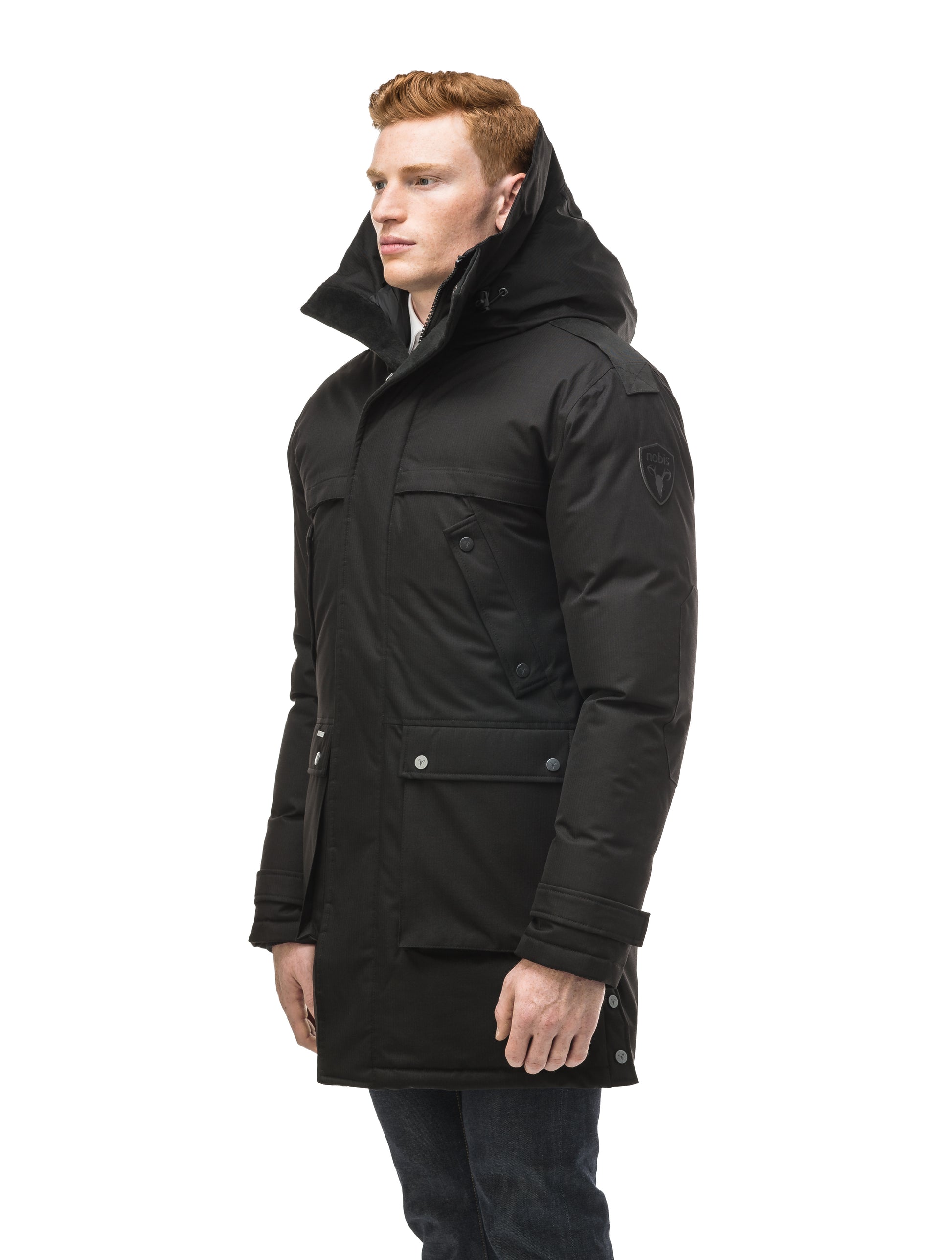 Men's Yatesy Long Parka Black