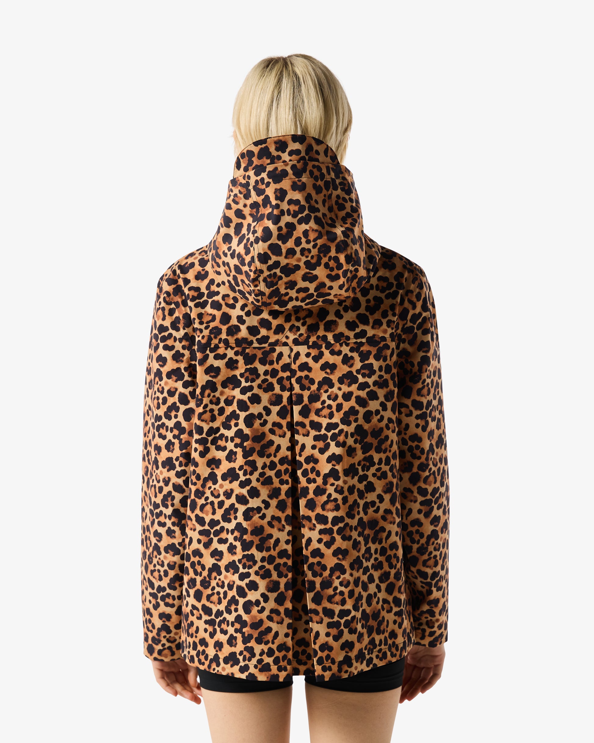 Original Waterproof Printed Jacket Leopard Print