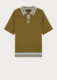 Short Sleeve Sweater Polo Shirt