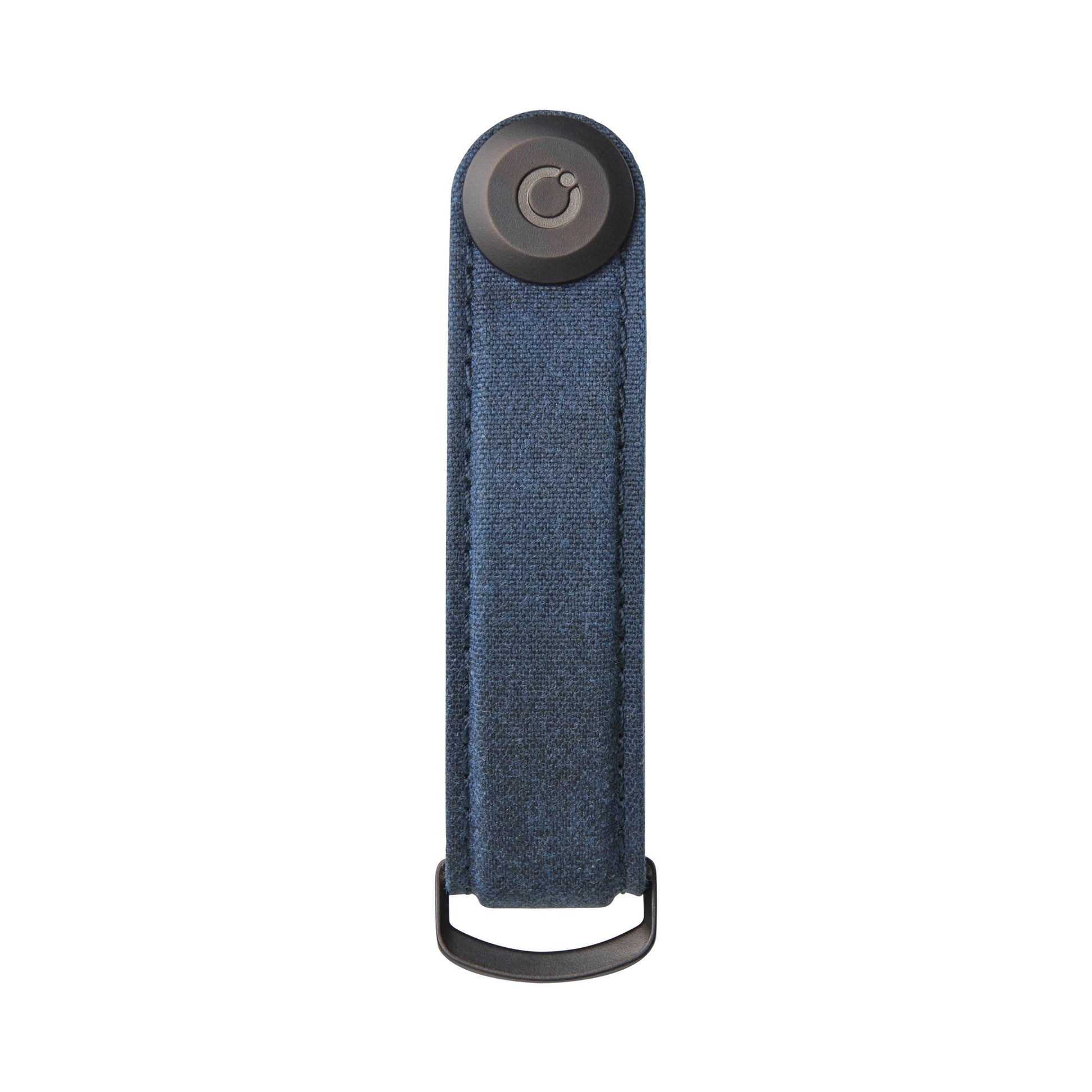 Waxed Canvas Key Organiser Navy Blue