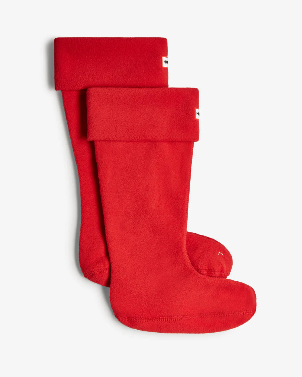 Fleece Tall Boot Sock Military Red