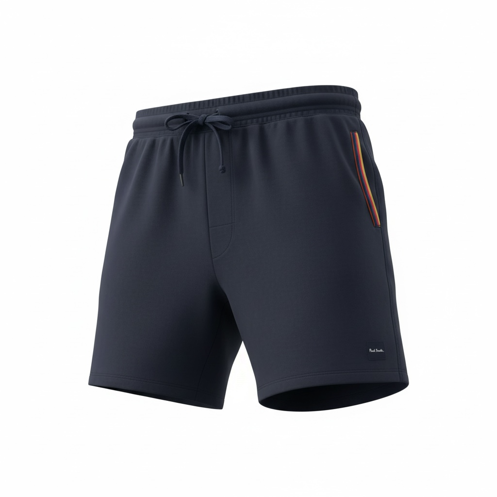 Navy Mens Short Jersey