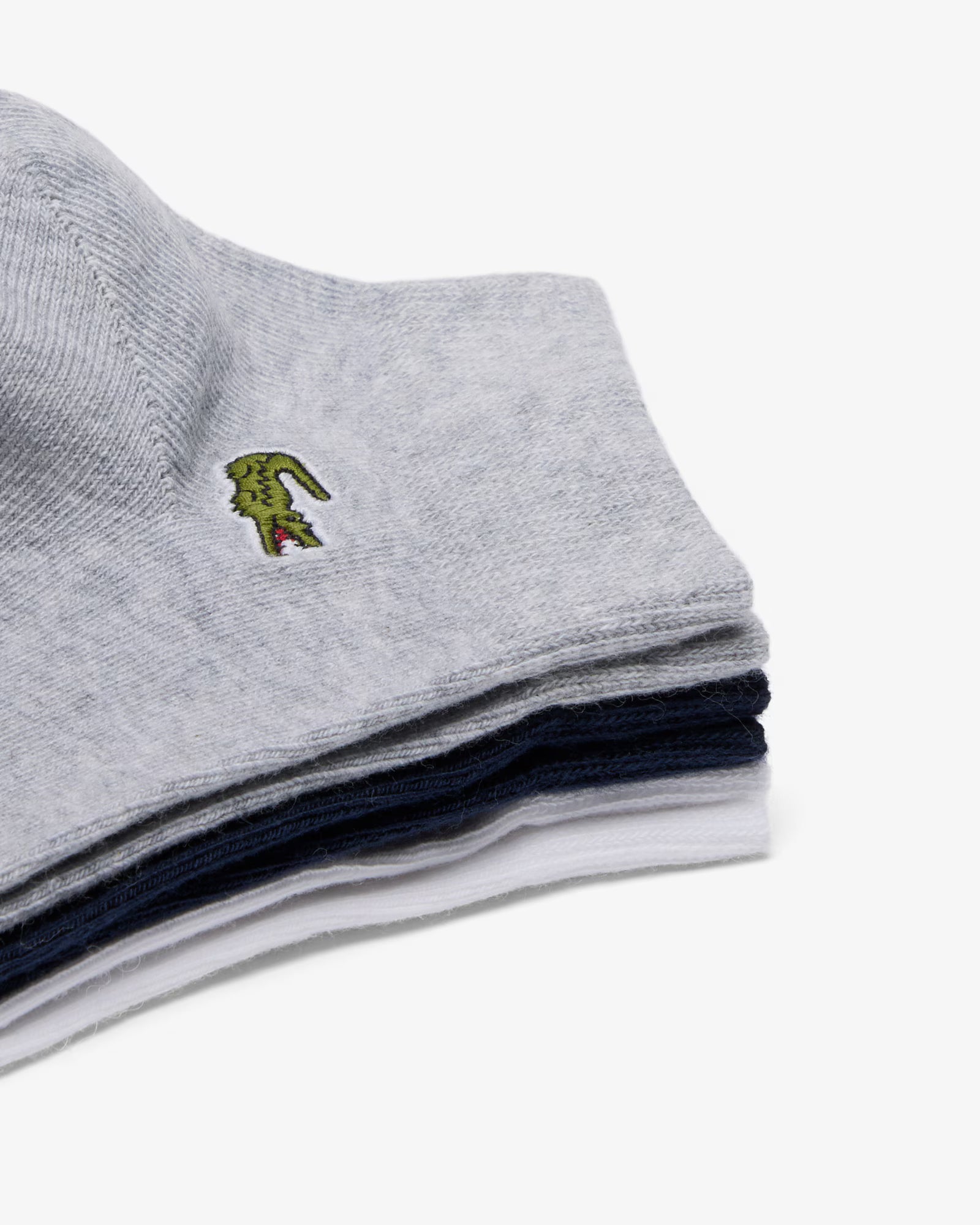 3-Pack Low Ankle Socks Grey / Navy / White