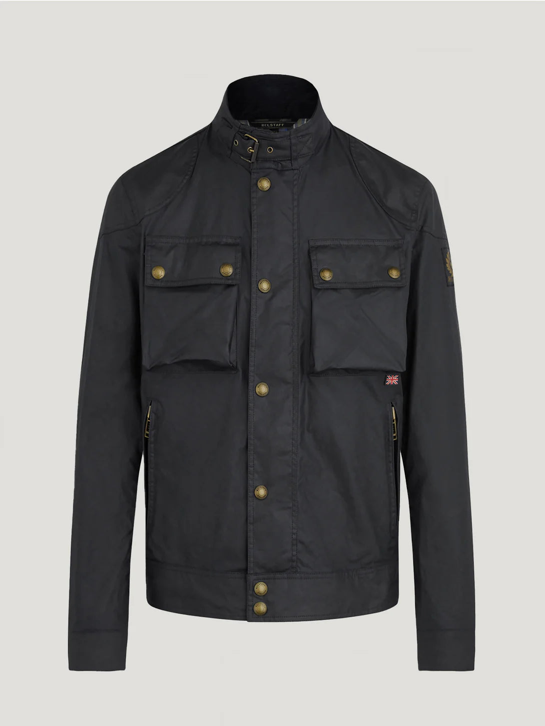 Belfast Racemaster Racemaster Wax Jacket Black – Belstaff – Out With Style