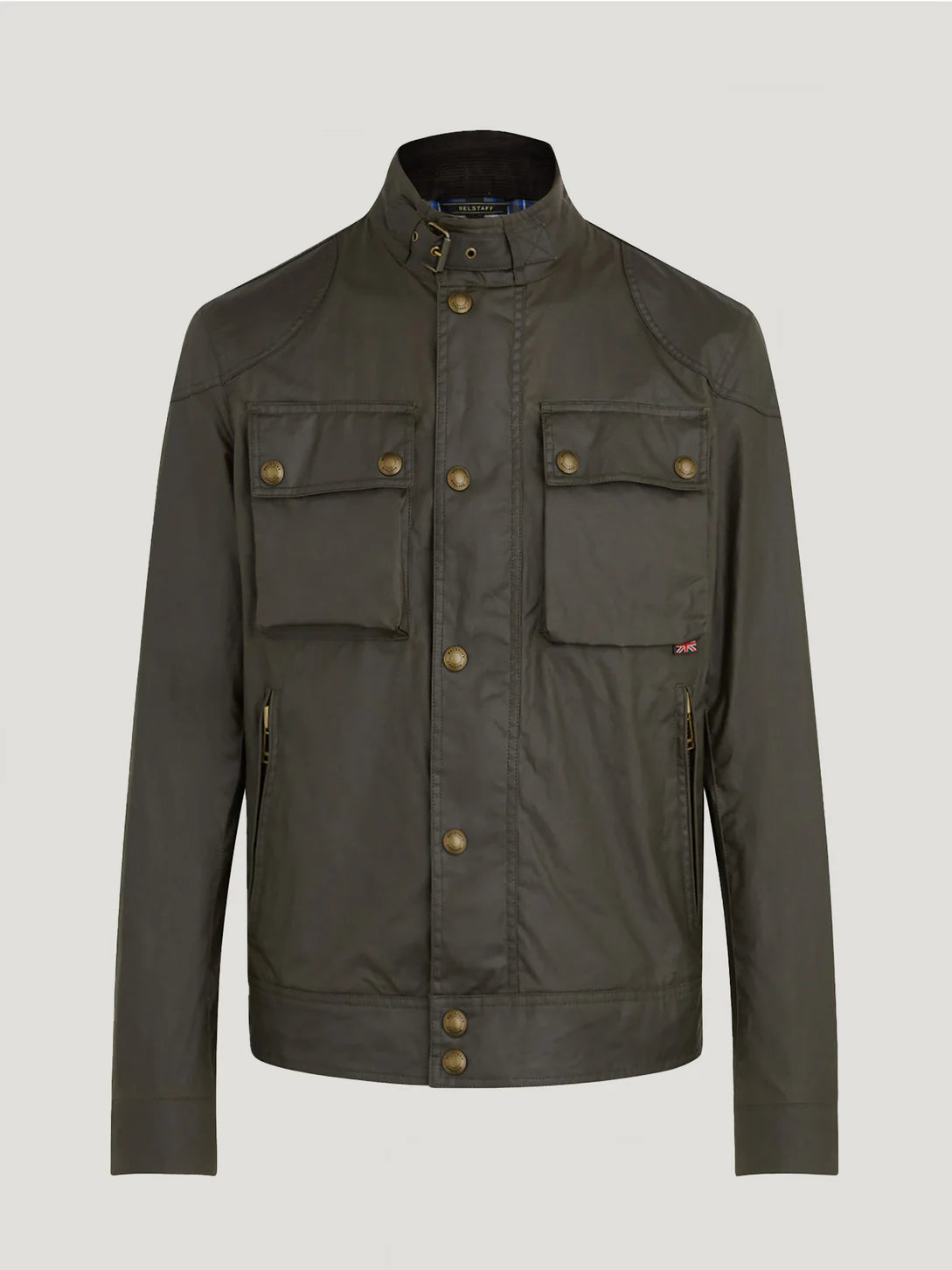 Racemaster Wax Jacket Faded Olive