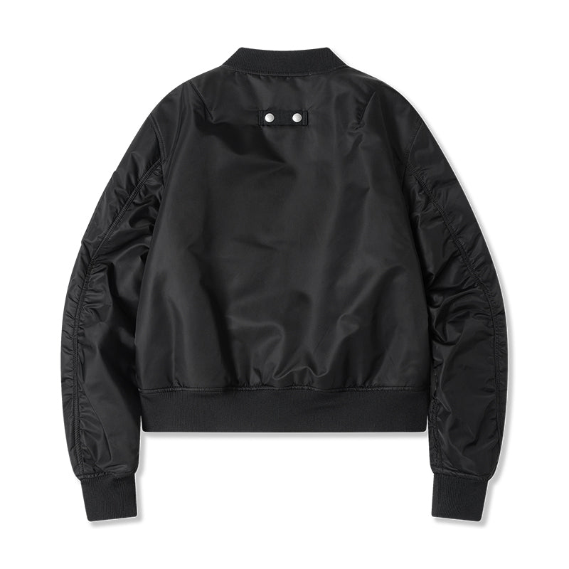 Men's MA-1 Padded Bomber Jacket BLack